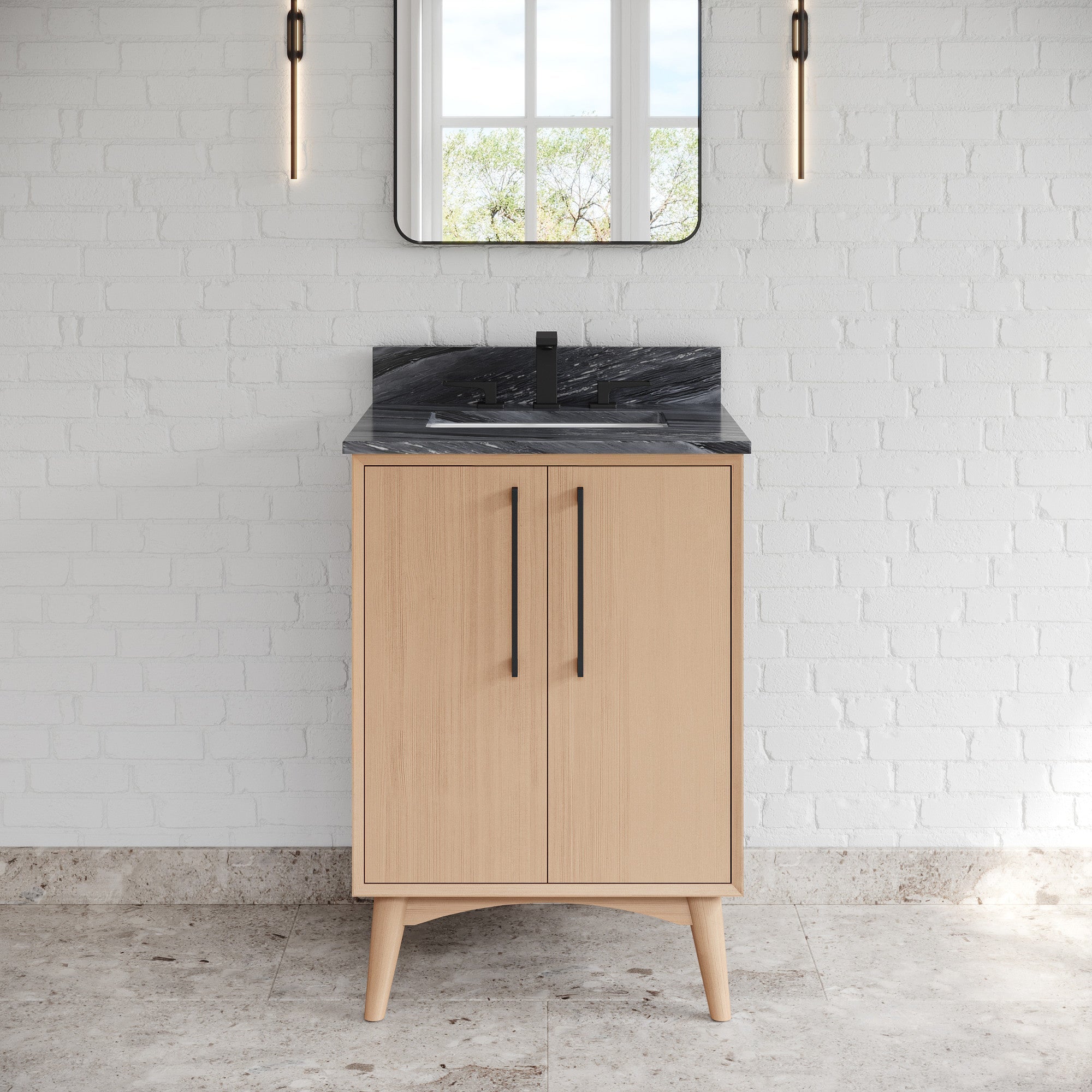 24" Dashwood Vanity – Natural Oak