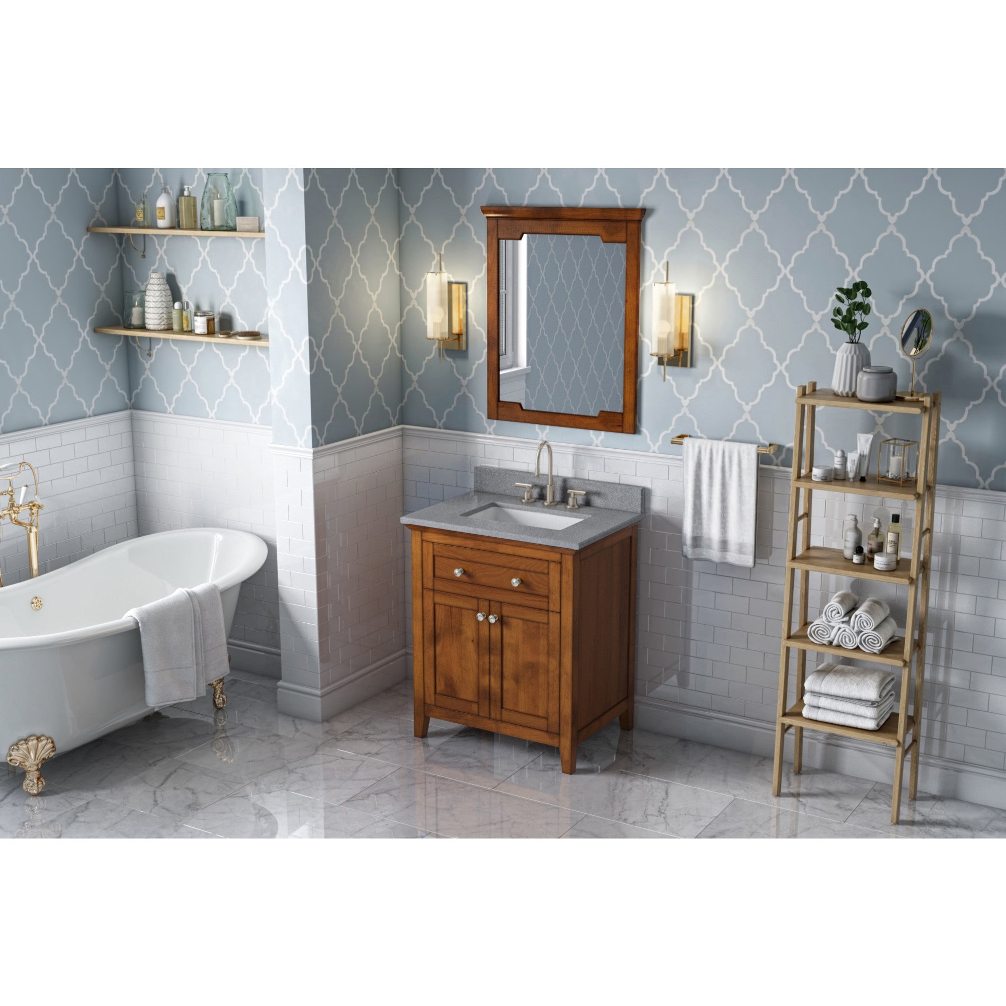 30" Chatham Vanity – Chocolate