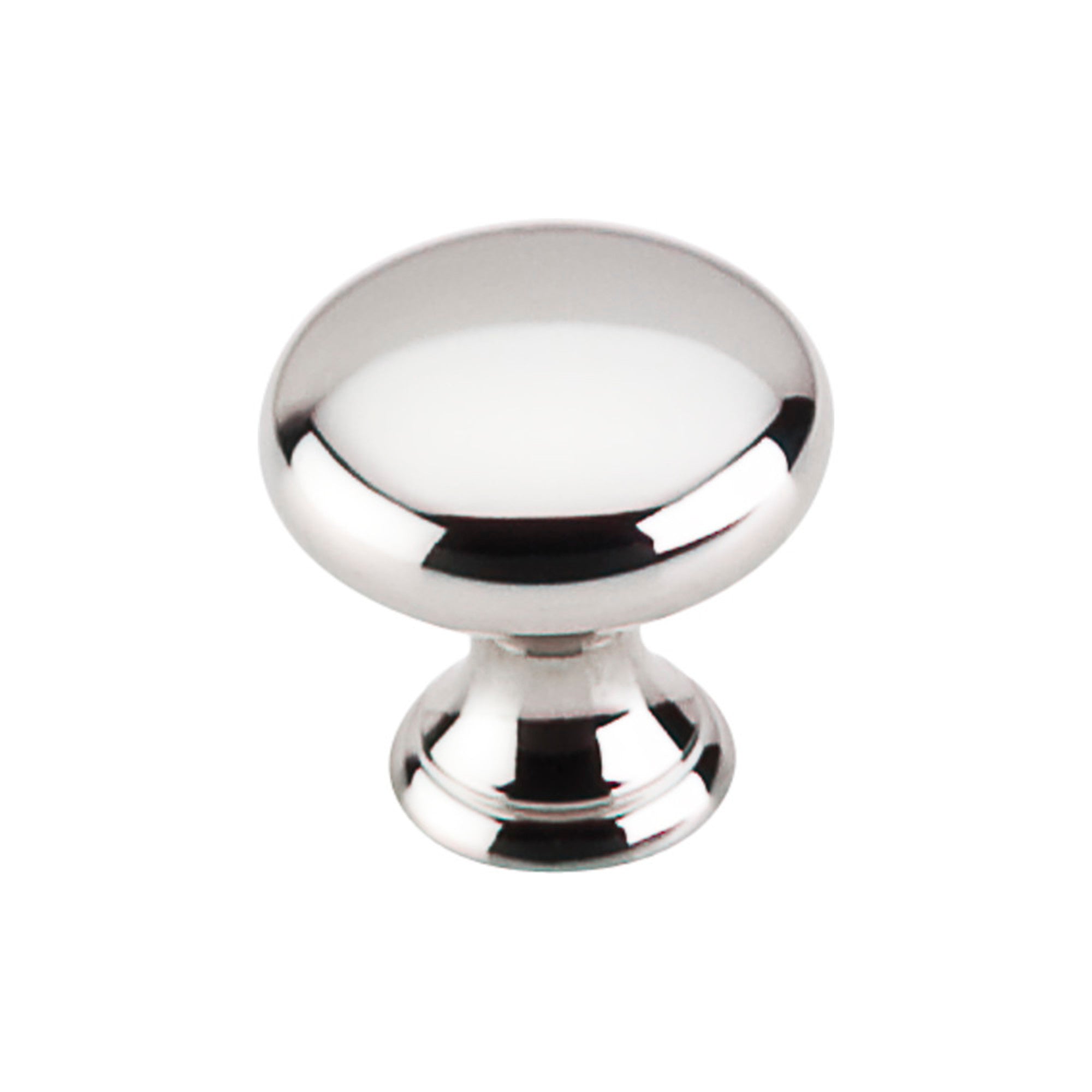 Asbury 15/16" Diameter Mushroom Knob - Polished Nickel