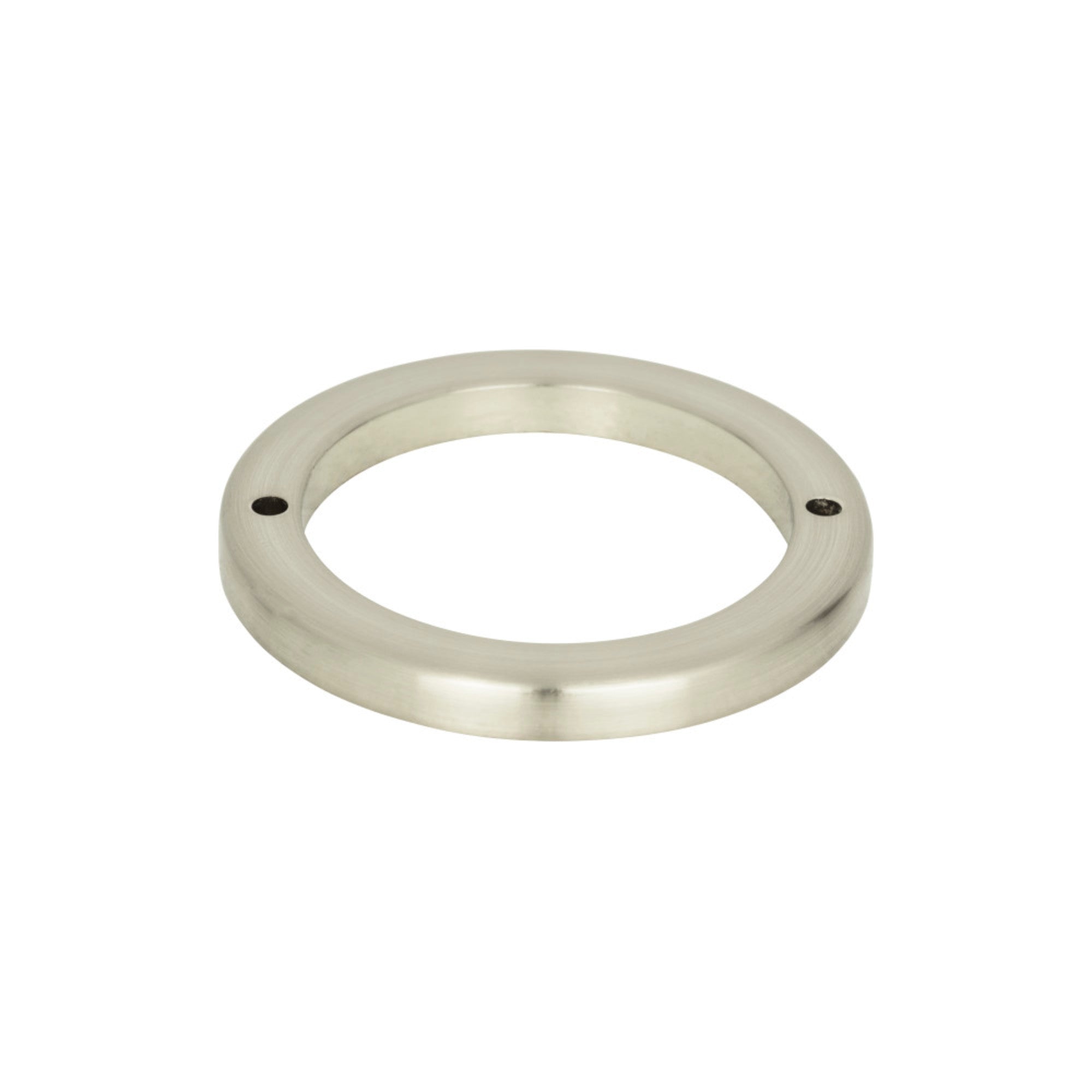 Tableau Round 2 1/2" Center to Center Pull Backplate - Brushed Nickel