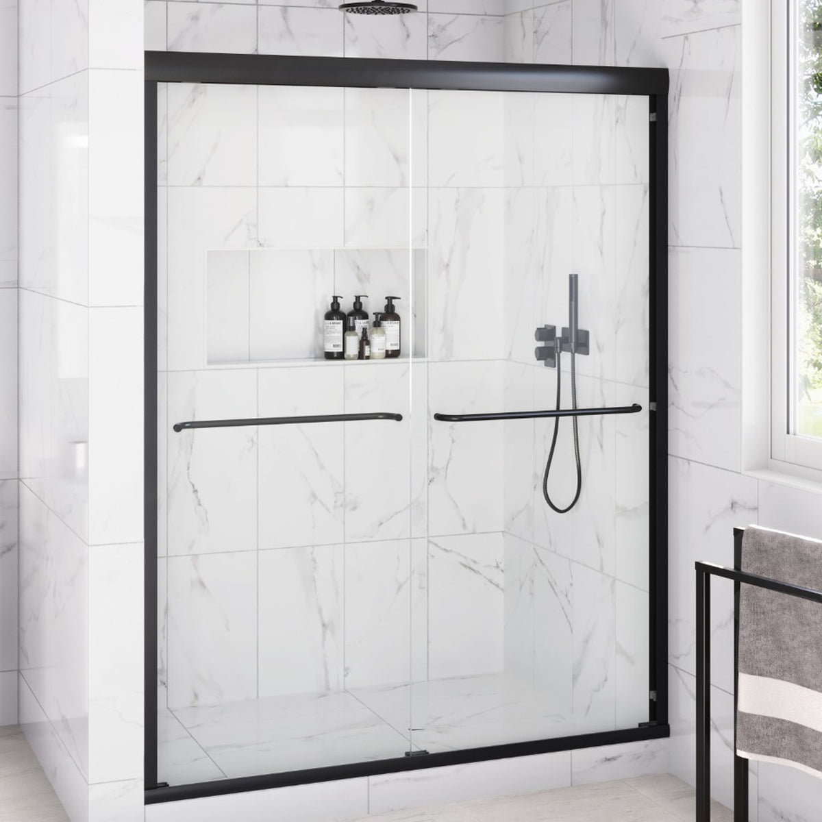 Seawin Strada Bypass Sliding Shower Door product detail 1