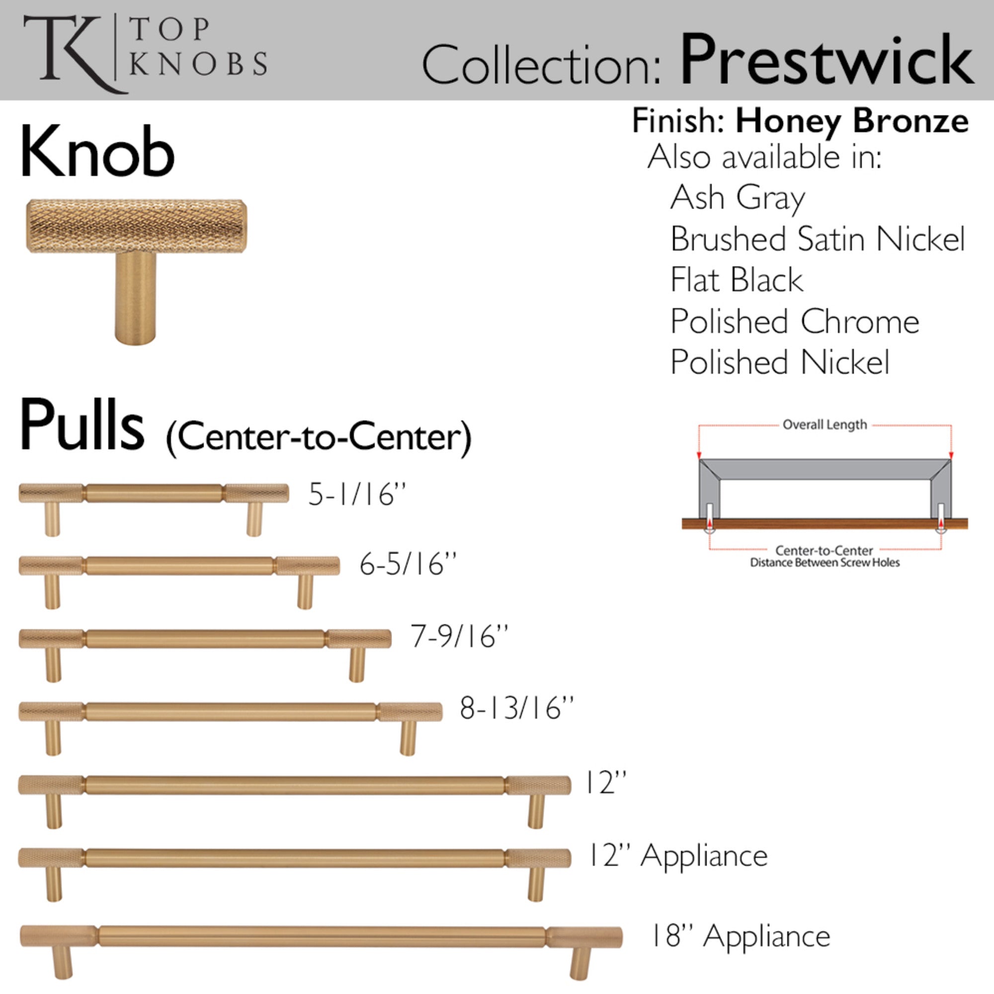 Prestwick Bar Pull