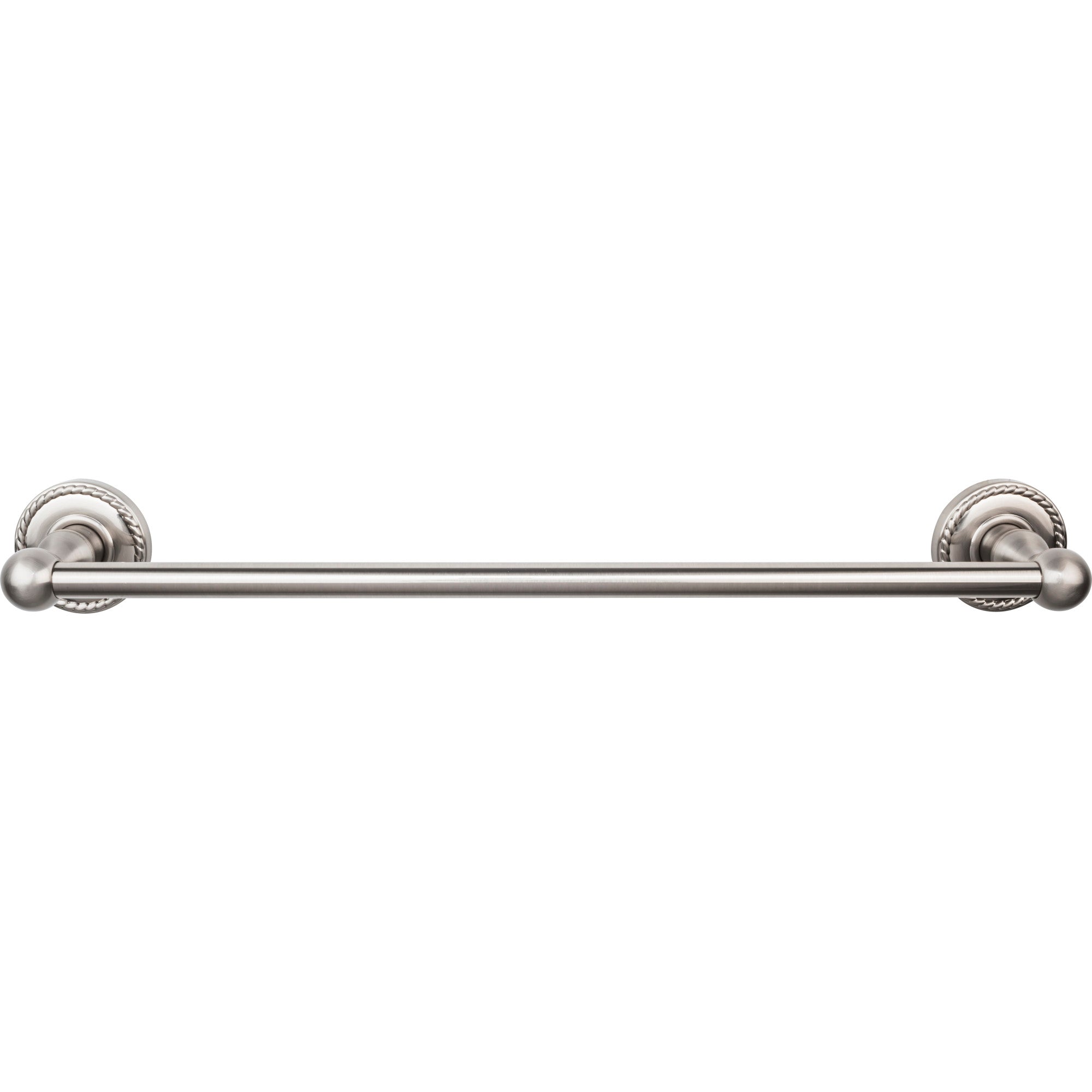 TOP BATH (R) Edwardian Bath Single 20 1/2" Wall Mounted  Towel Bar - Brushed Satin Nickel