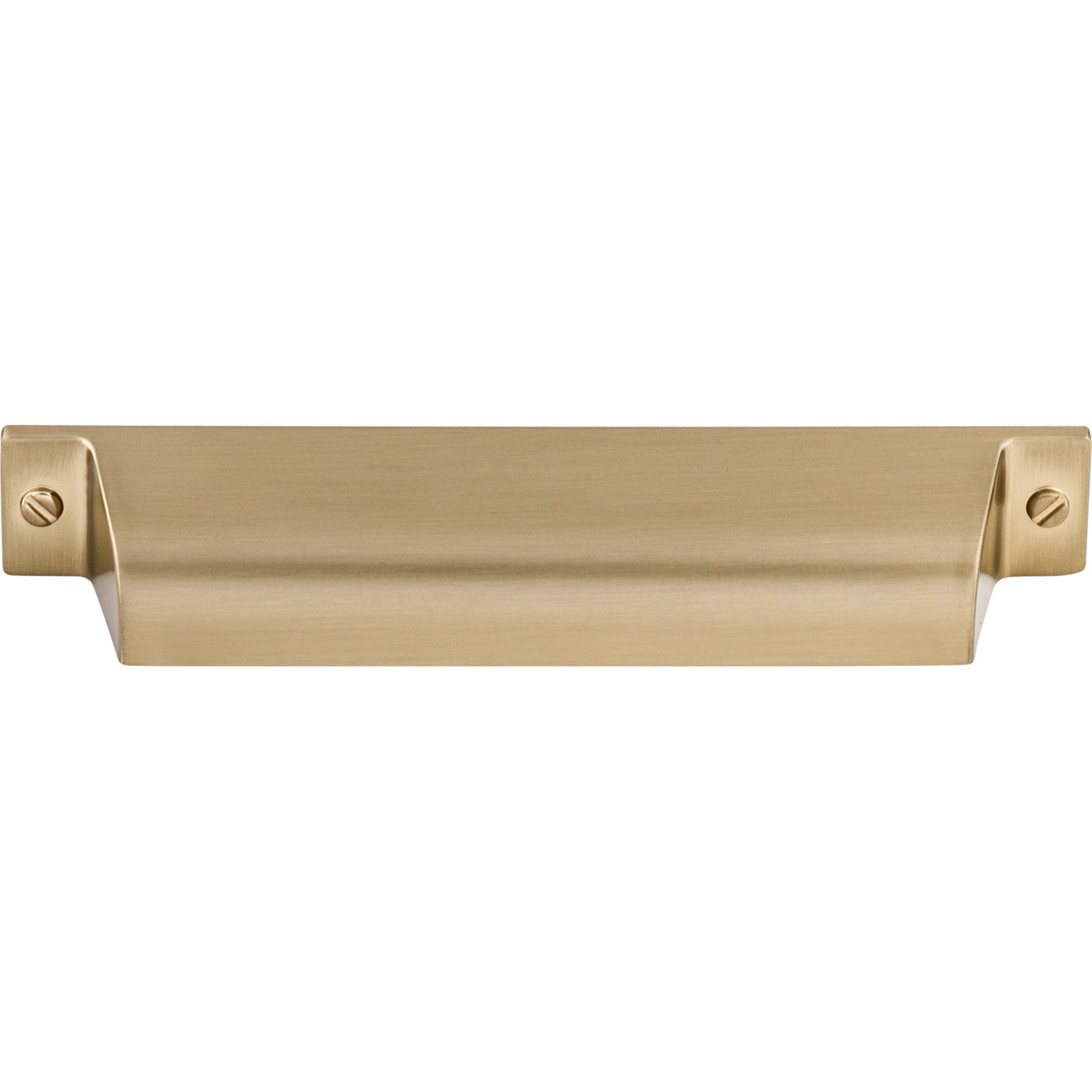 Channing 5" Center to Center Cup/Bin Pull - Honey Bronze