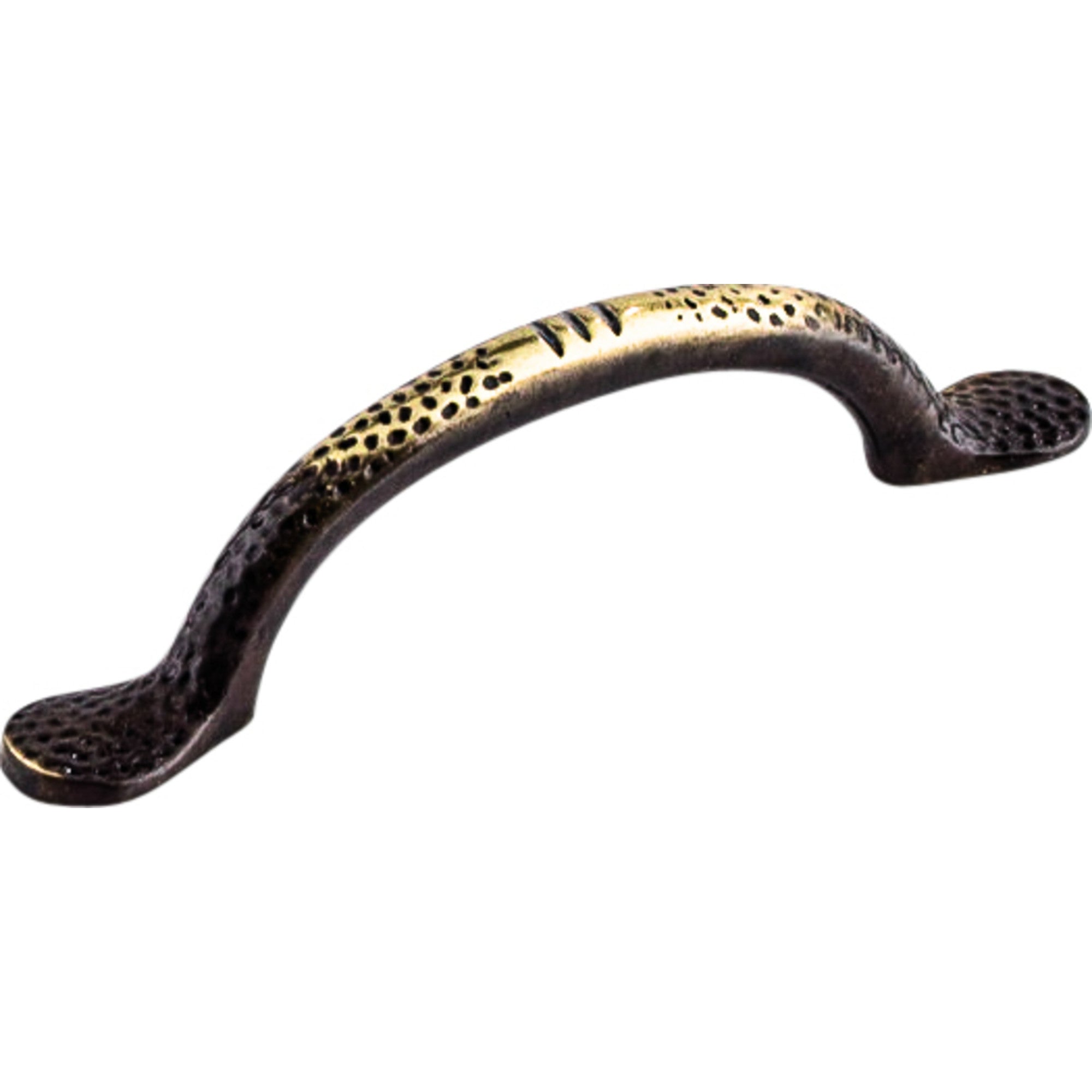 Warwick Fixed 3 3/4" Center to Center Bar Pull - Dark Antique Brass