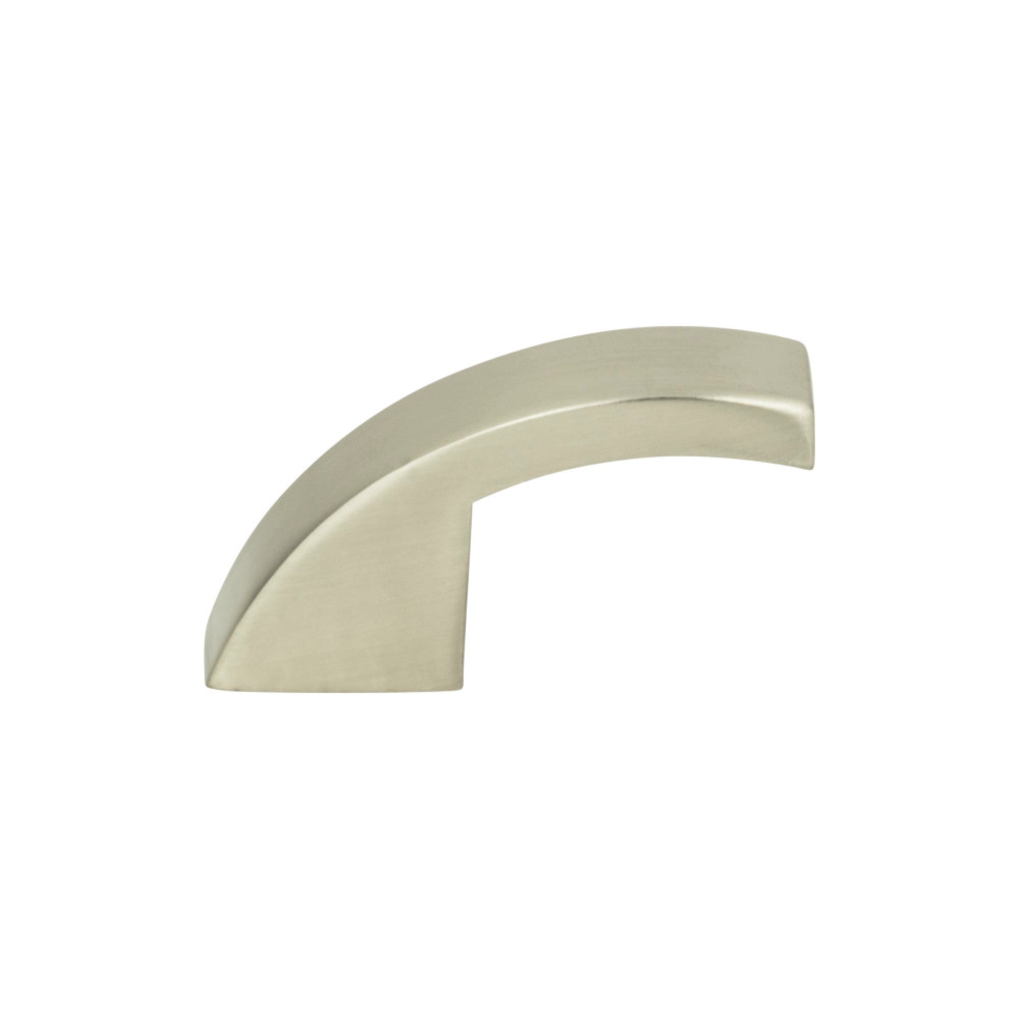 Hook 1 3/4" Length Novelty Knob - Brushed Nickel