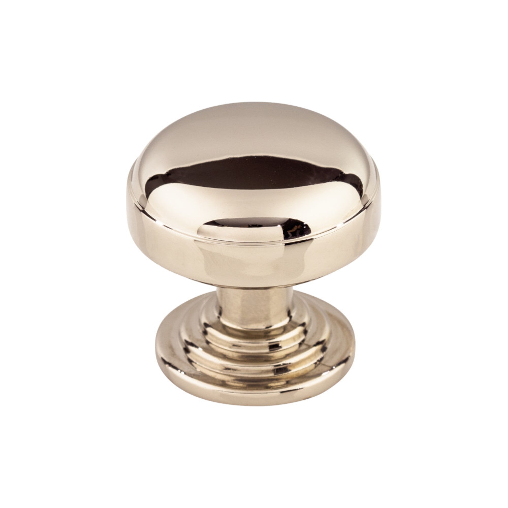 Ellis Mushroom Knob - Polished Nickel