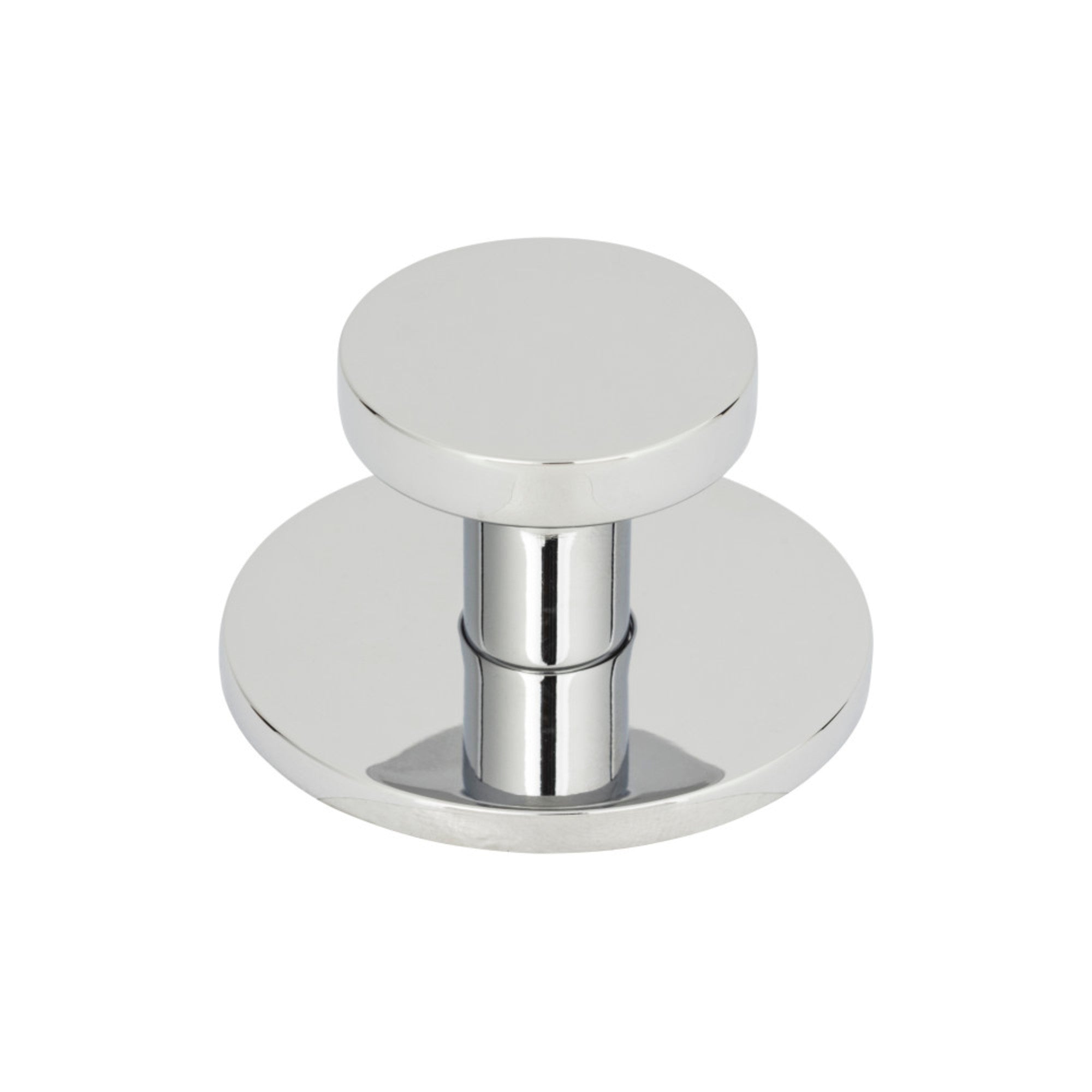 Dot 1-1/ Round Knob - Polished Chrome