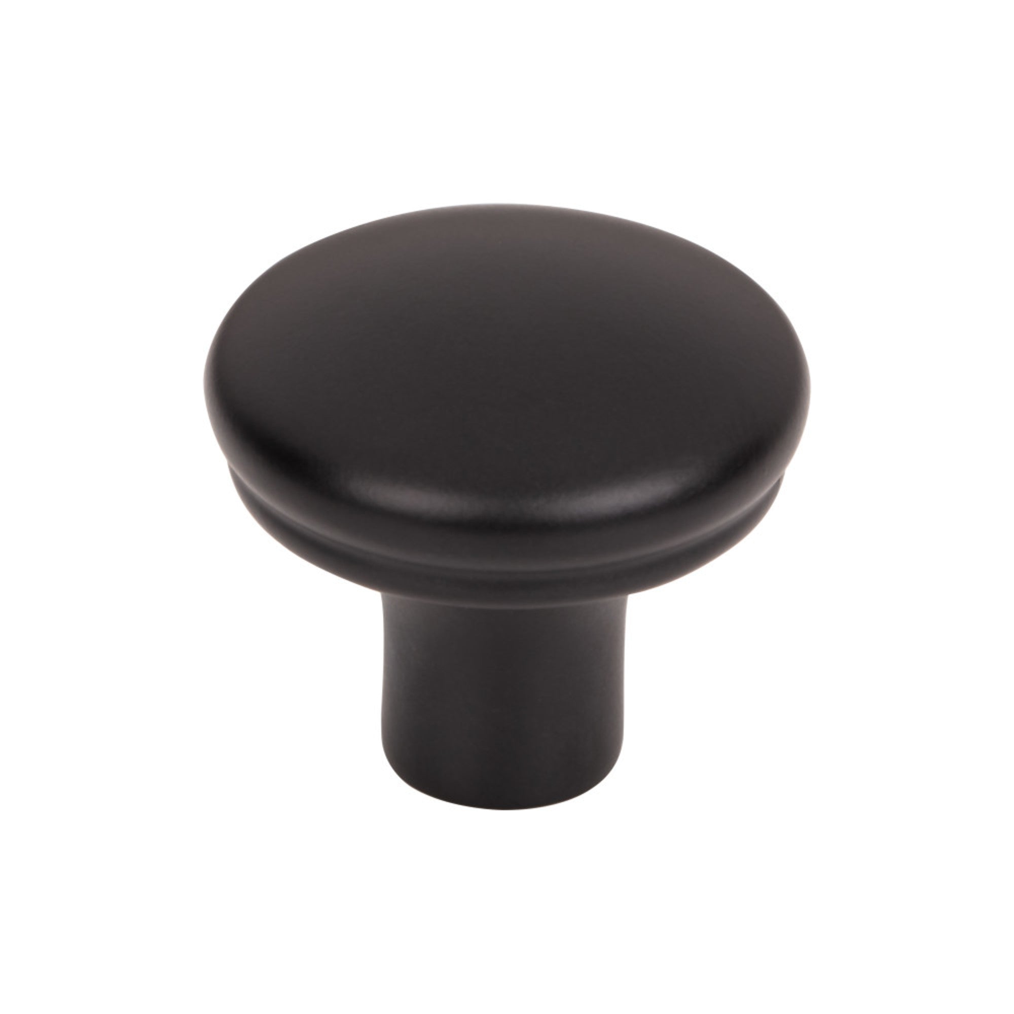 Julian Mushroom Knob - Flat Black