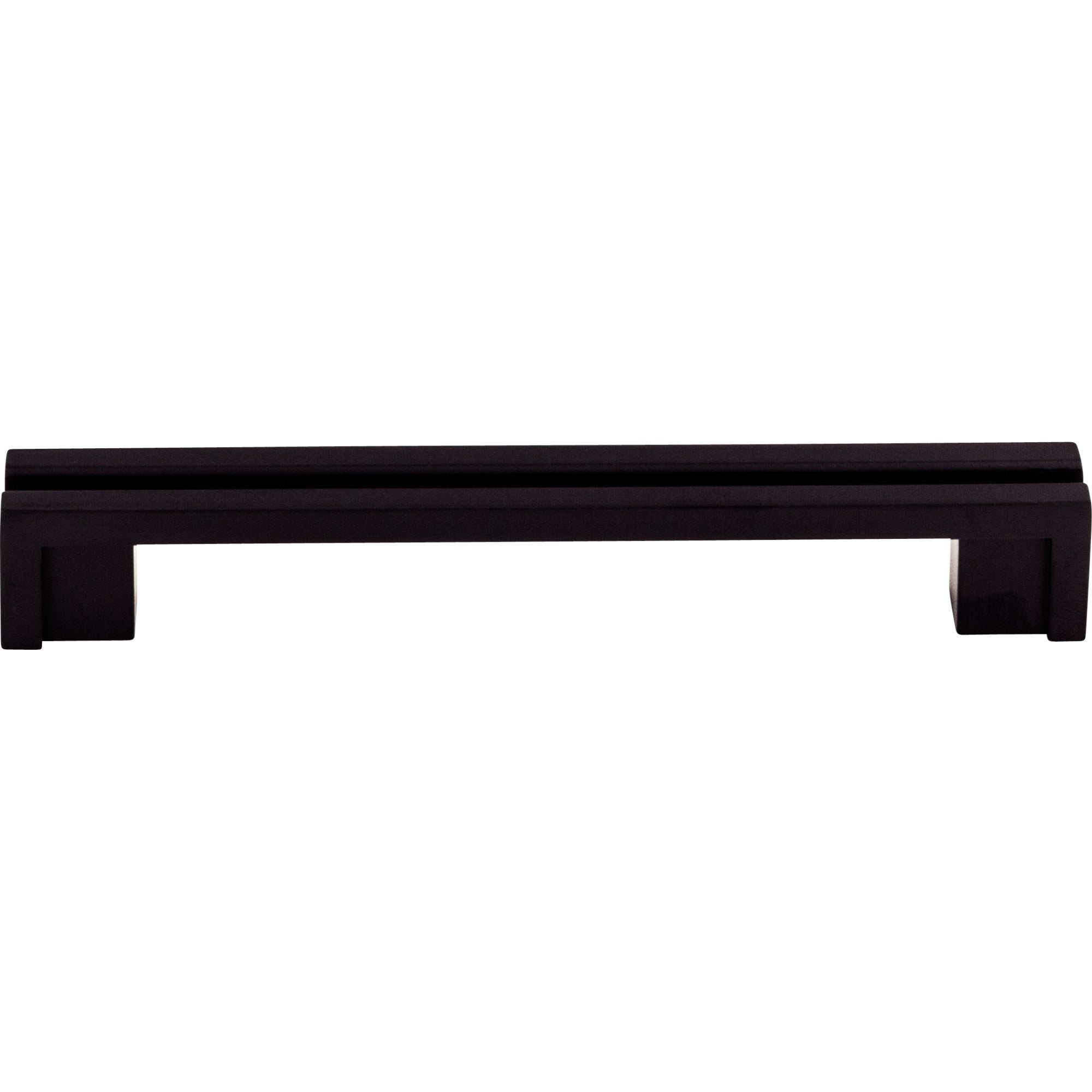 Flat Rail 5" Center to Center Bar Pull - Flat Black