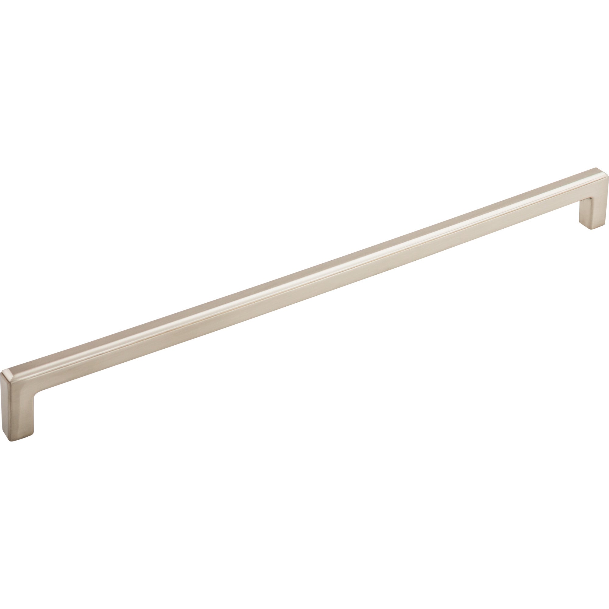 Podium 12" Center to Center Bar Pull - Brushed Satin Nickel