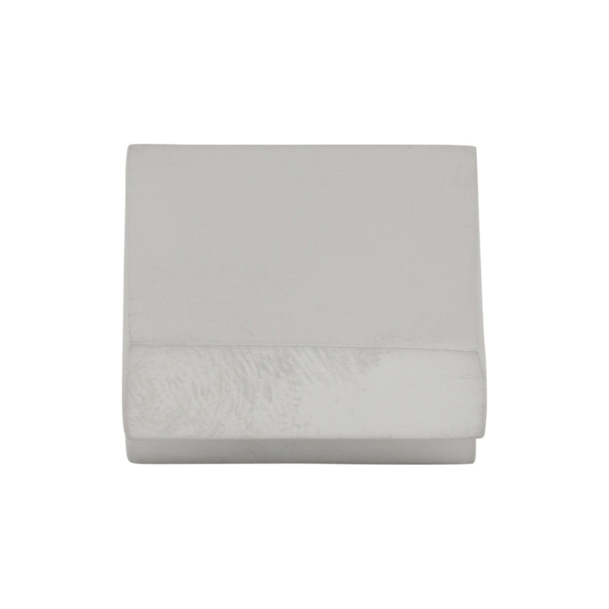 Square 1" Length Square Knob - Aluminum