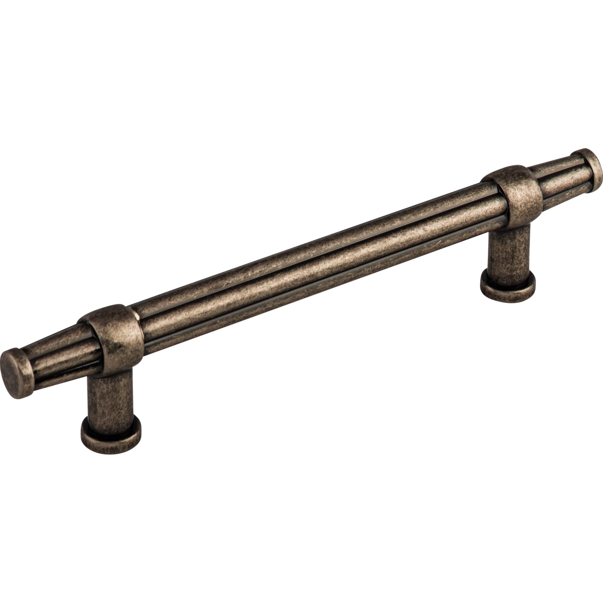 Luxor 5" Center to Center Bar Pull - Pewter Antique