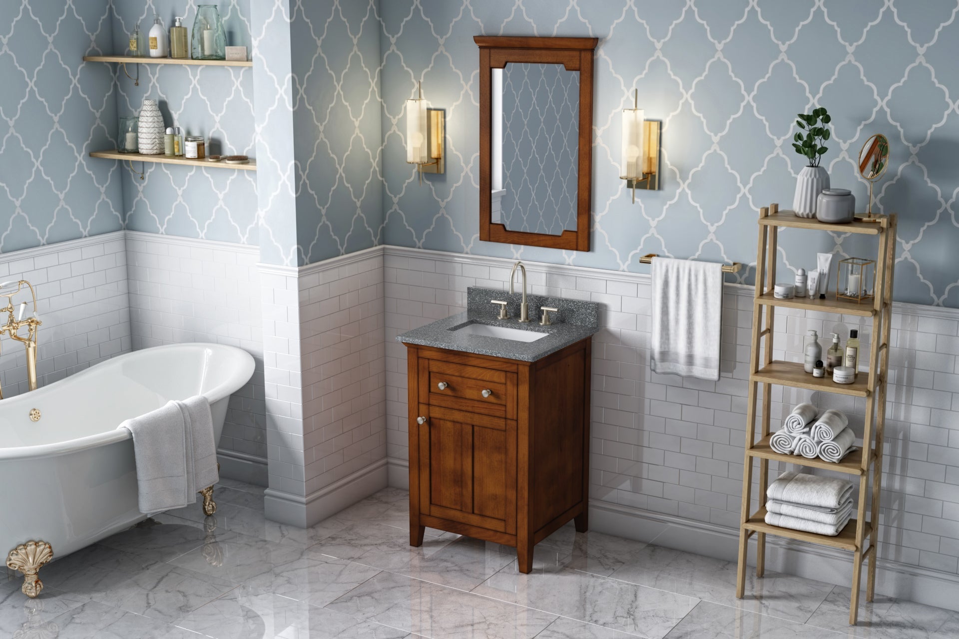 24" Chatham Vanity – Chocolate