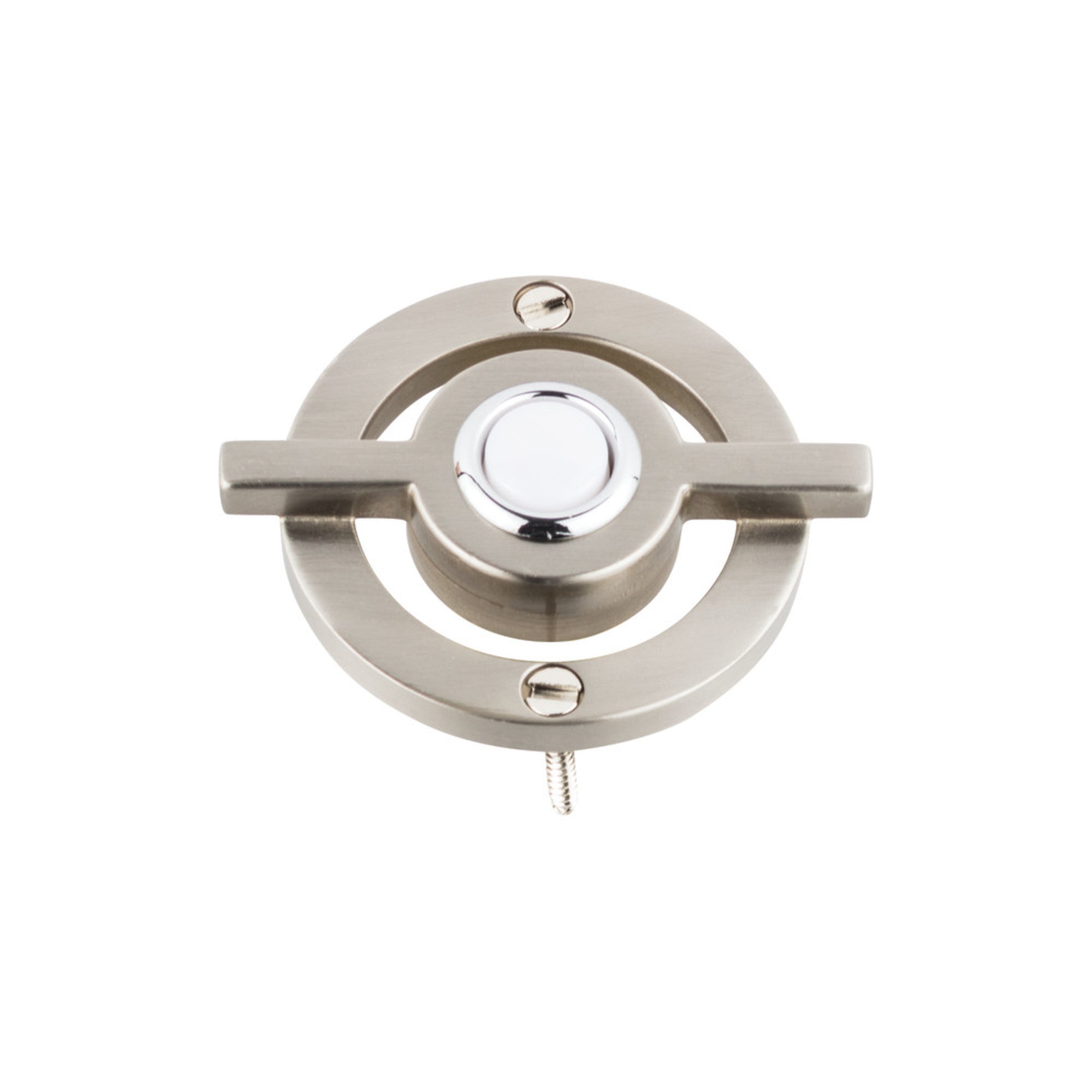Modern Avalon Push Button - Brushed Nickel