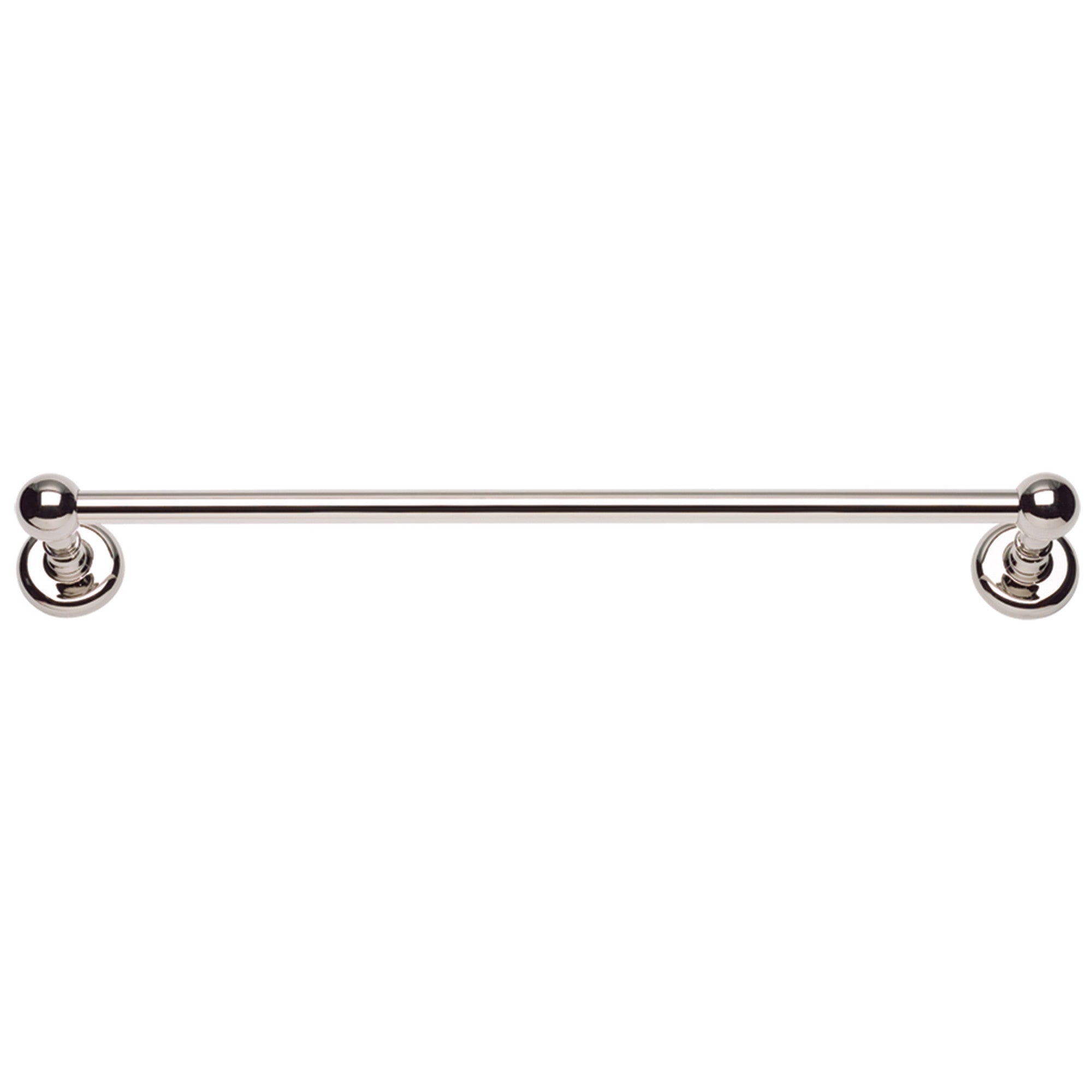 Emma Single 26 1/16"  Towel Bar - Polished Nickel