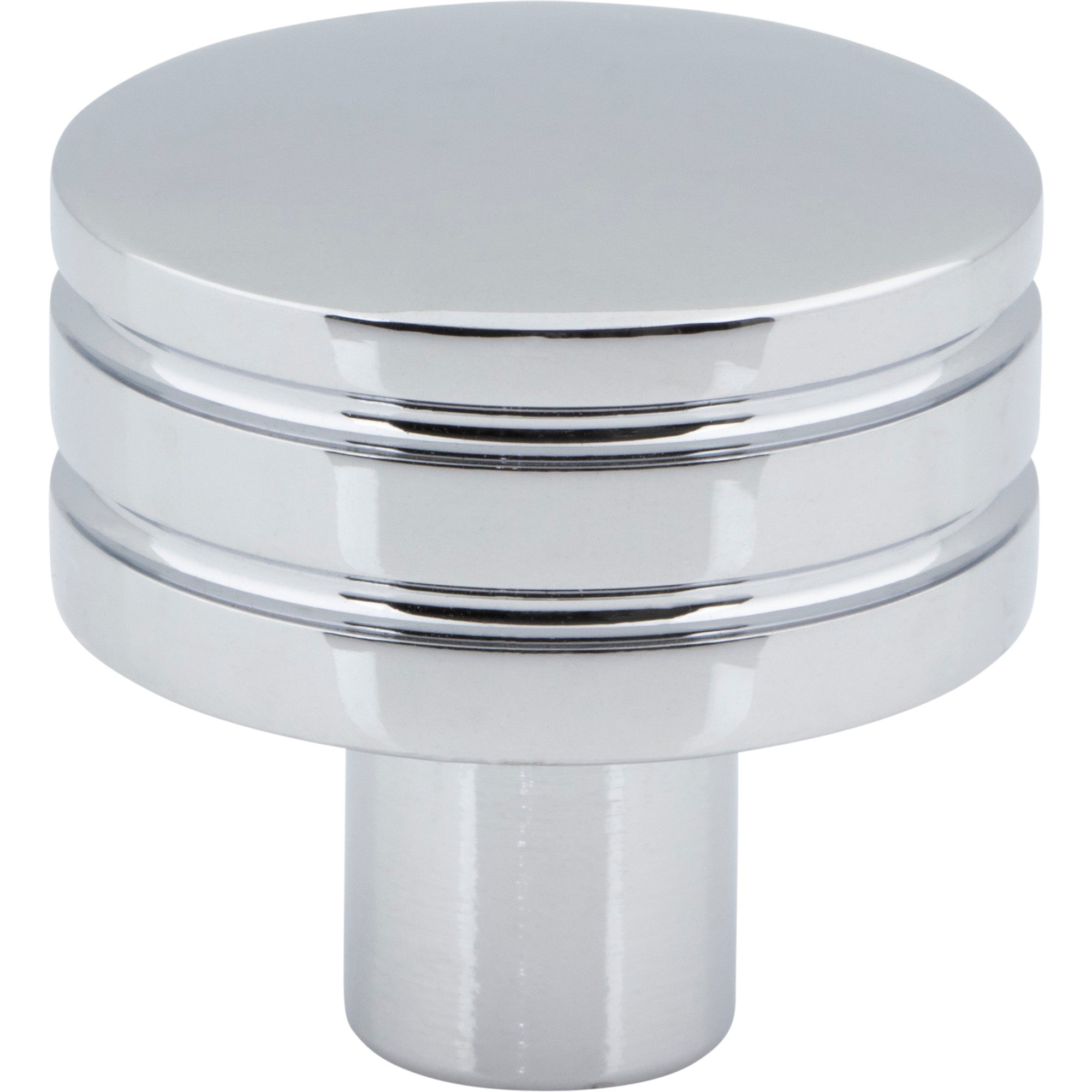 Griffith 1 1/4" Diameter Round Knob - Polished Chrome