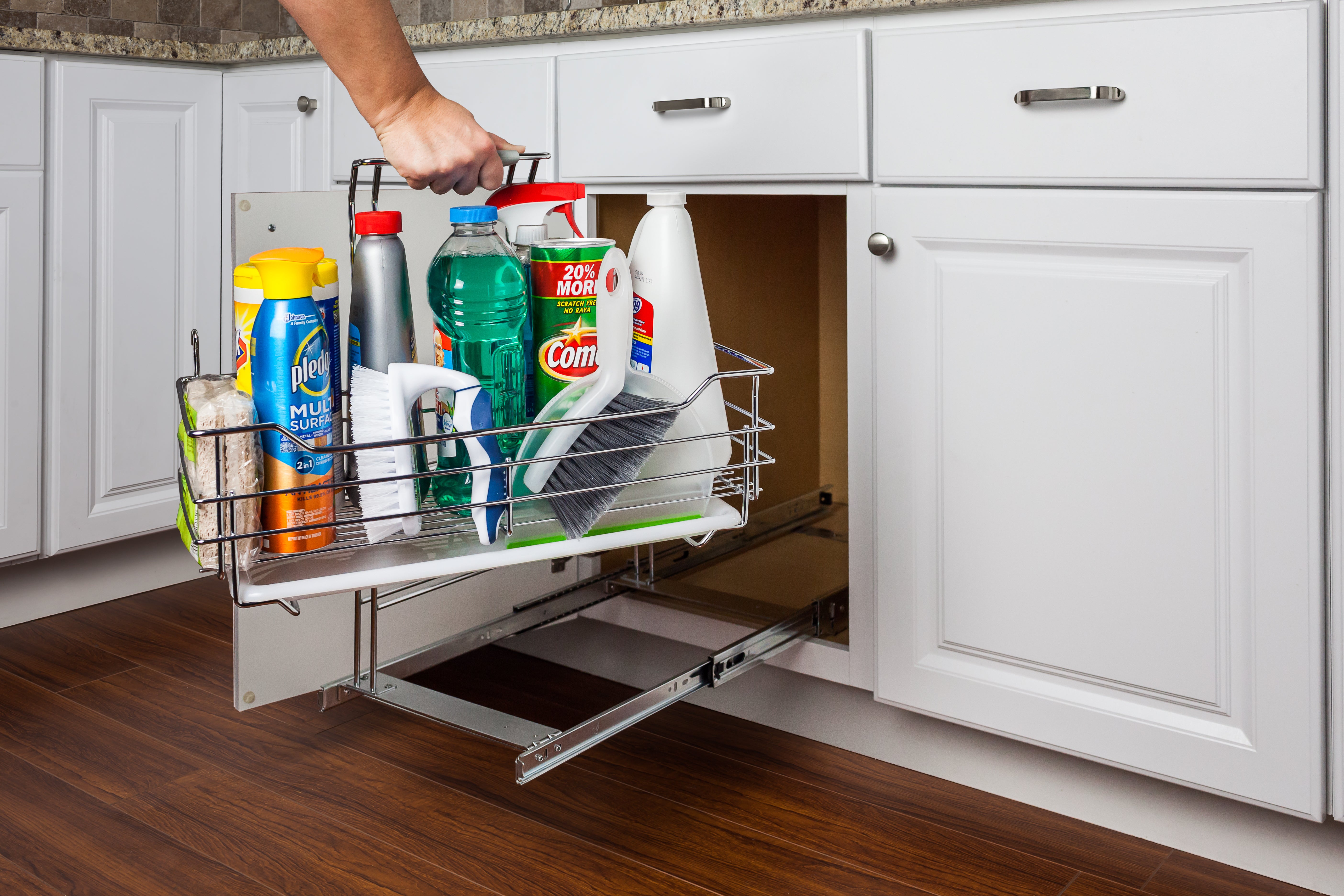 Cleaning Supply Caddy Pullout