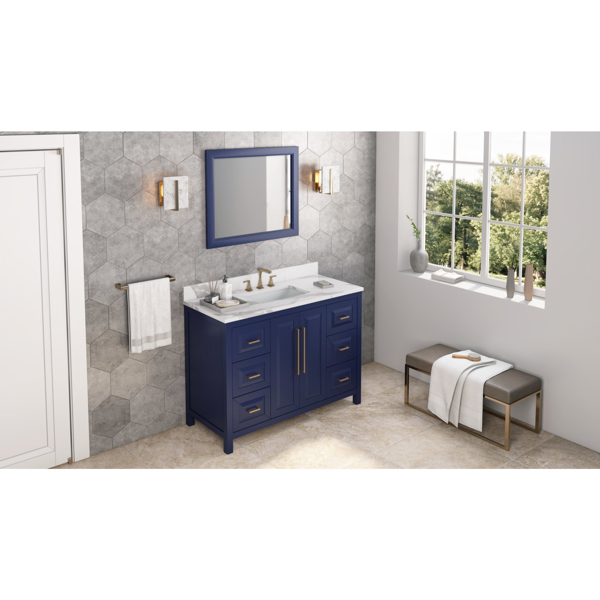 48" Hale Blue Cade Vanity
