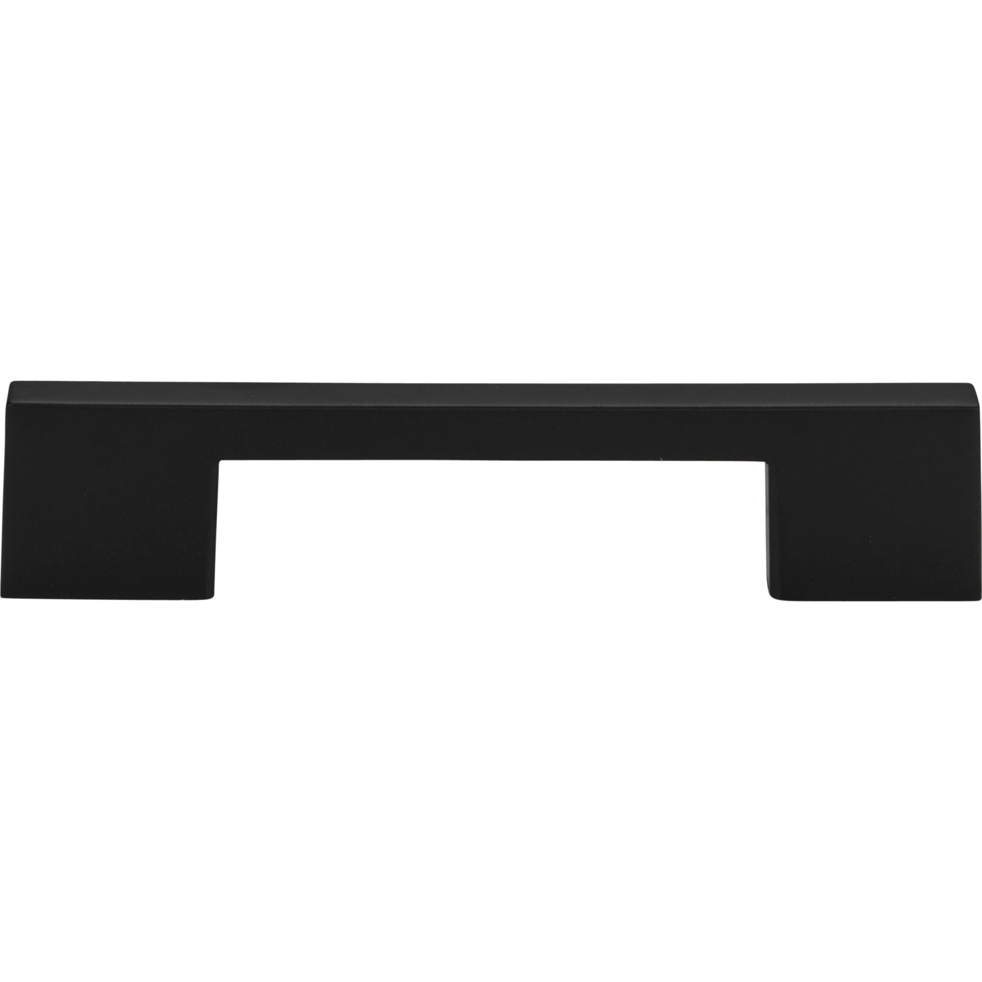 Thin Square Bar Pull - Matte Black