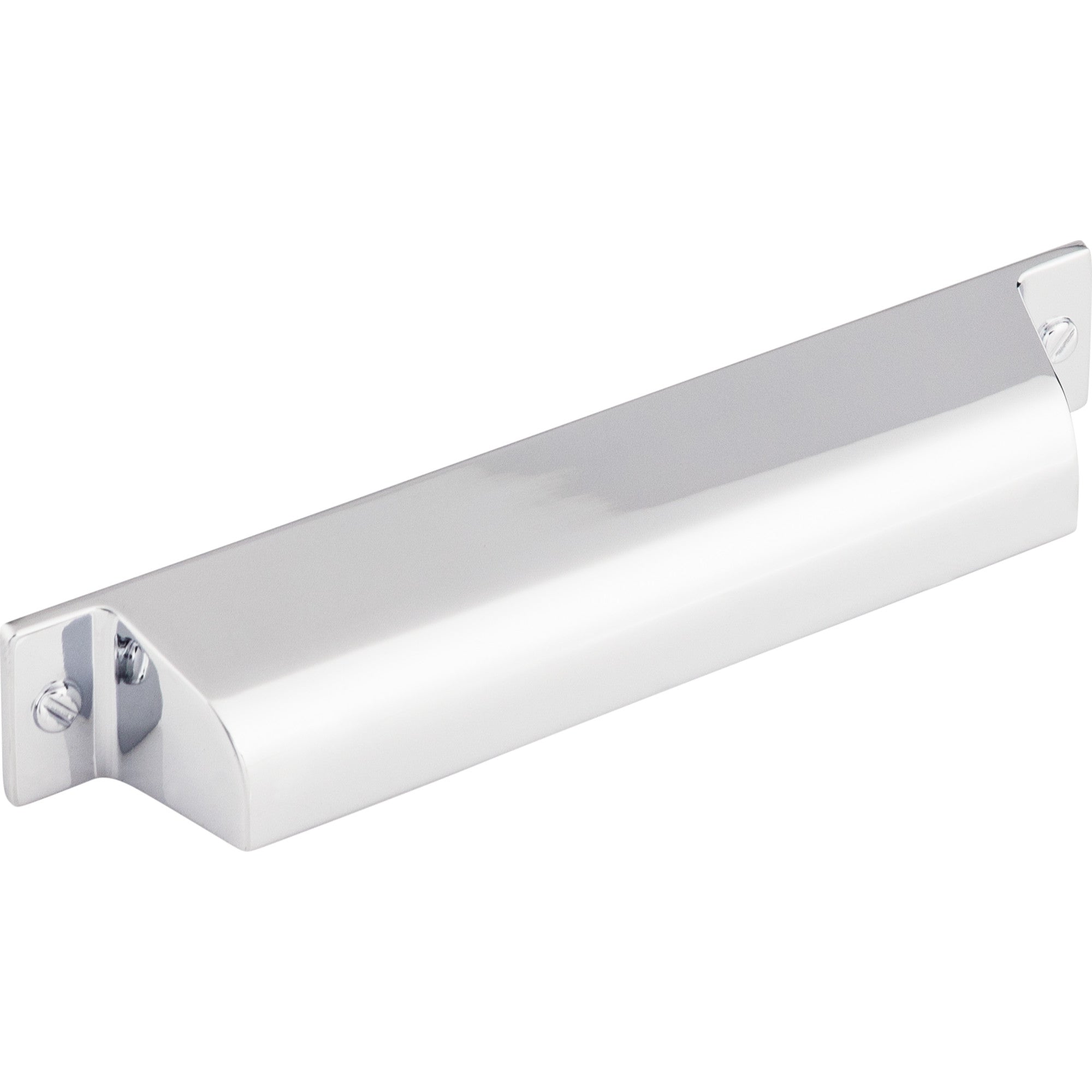 Channing 5" Center to Center Cup/Bin Pull - Polished Chrome