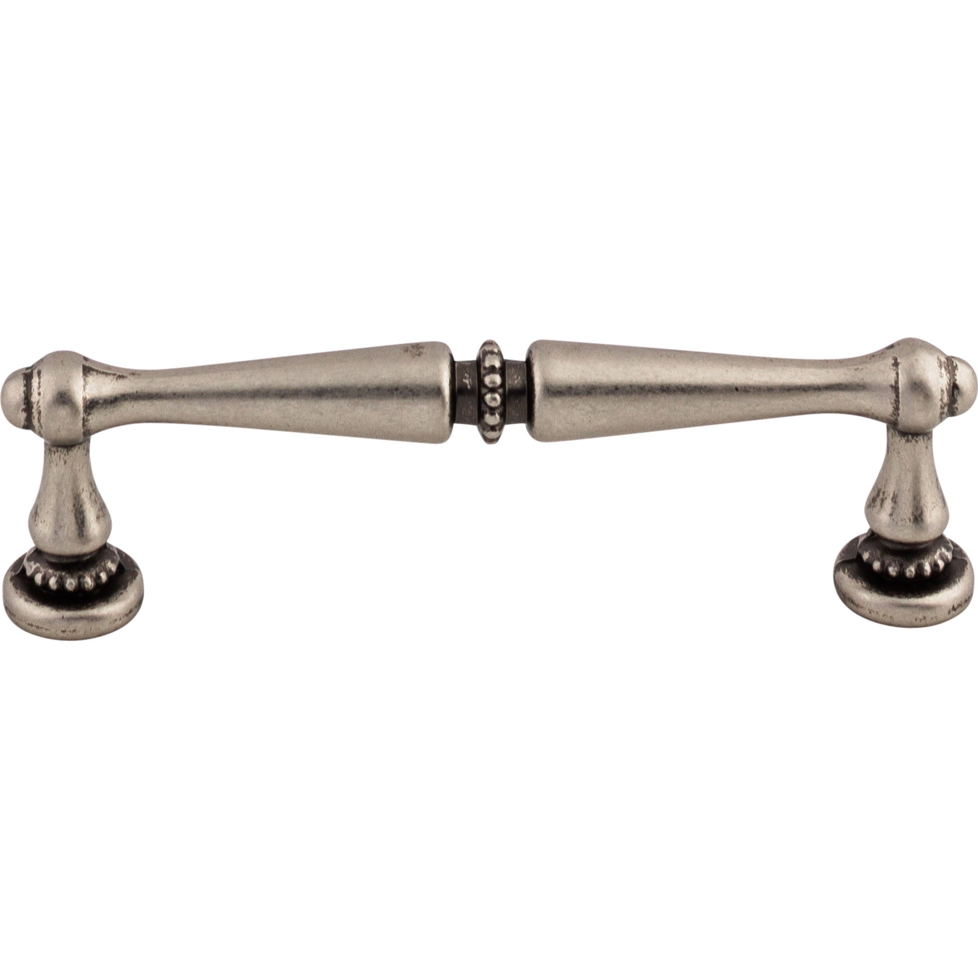Edwardian 3 3/4" Center to Center Bar Pull - Pewter Antique