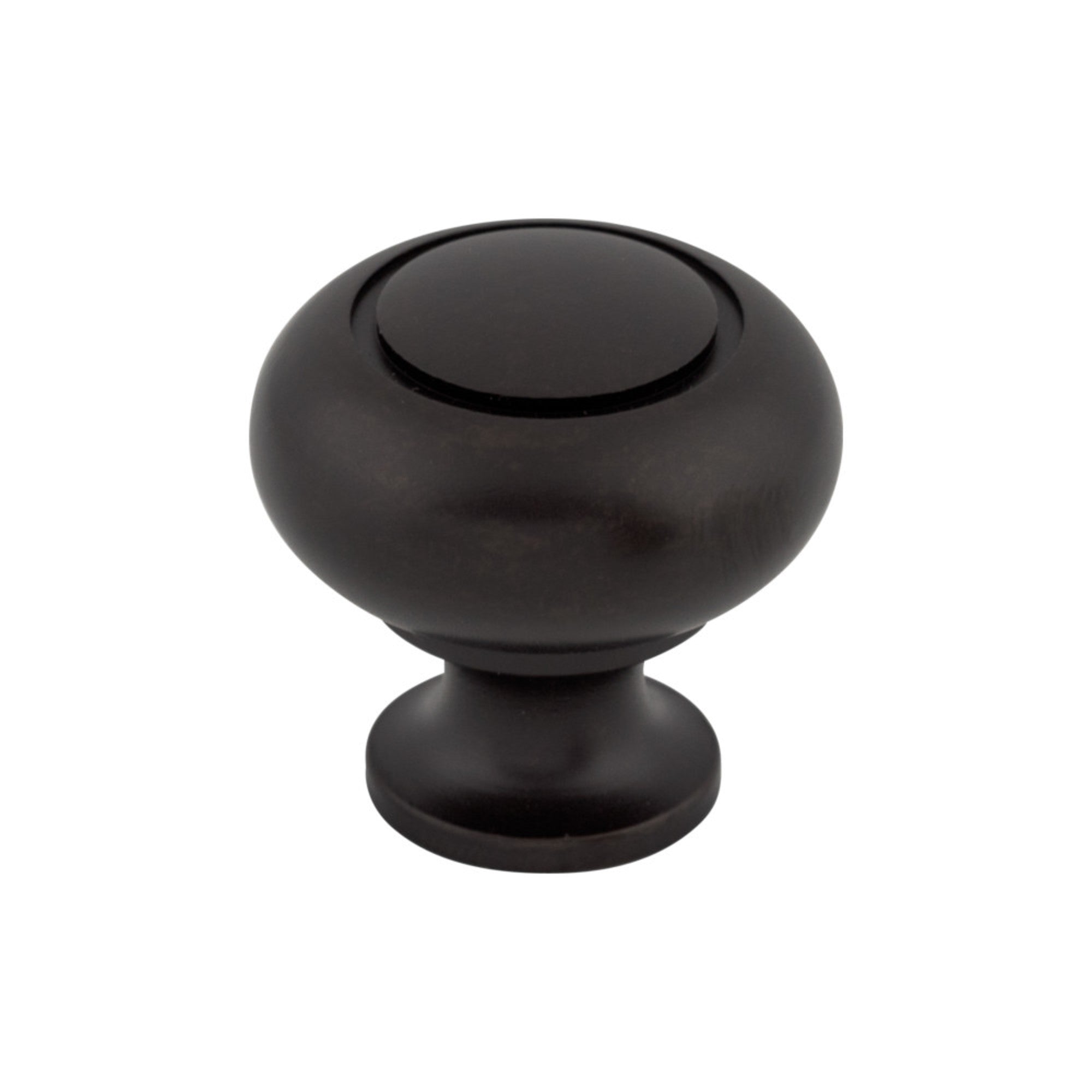 Ring Round Knob - Patina Black