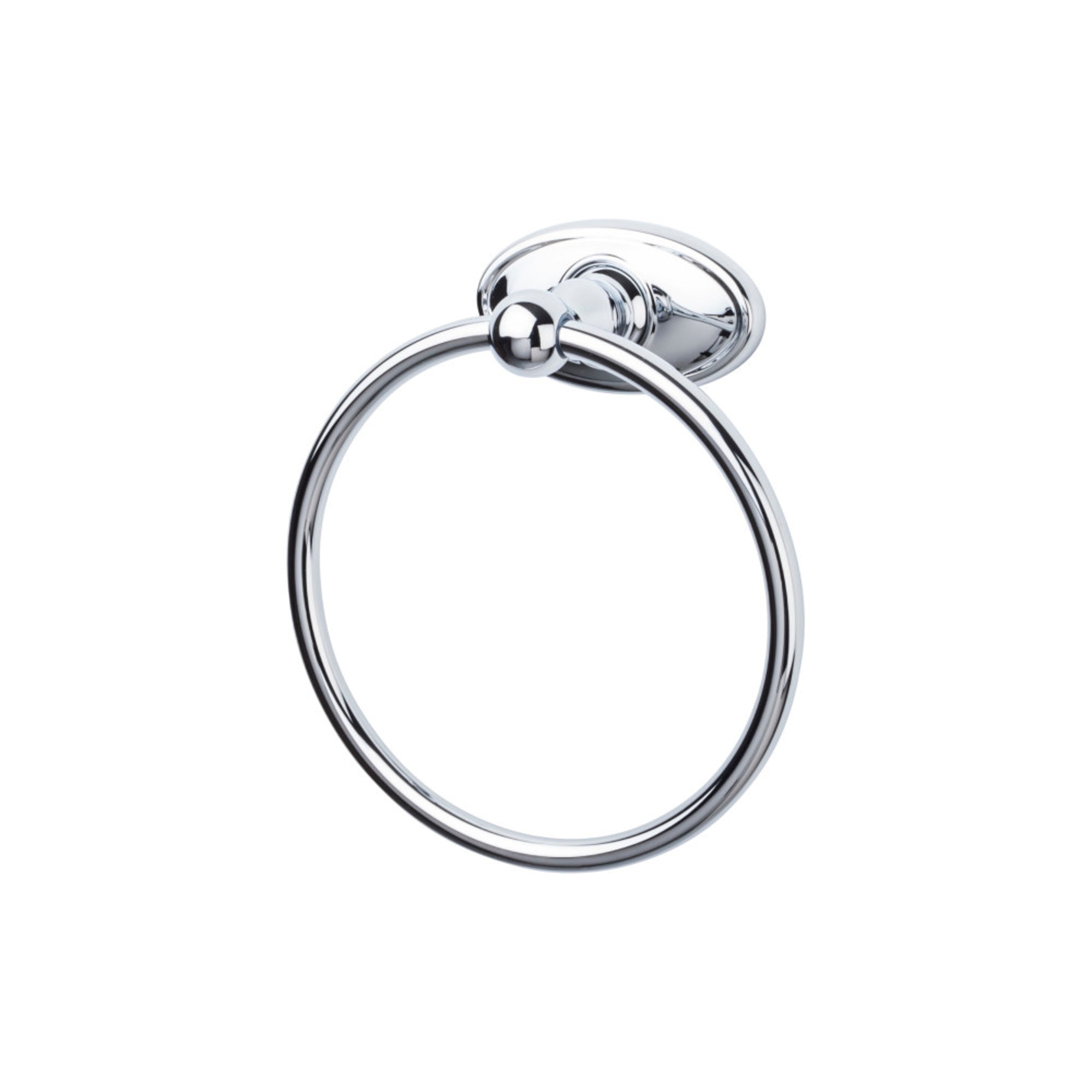 TOP BATH (R) Edwardian Bath  Towel Ring - Polished Chrome