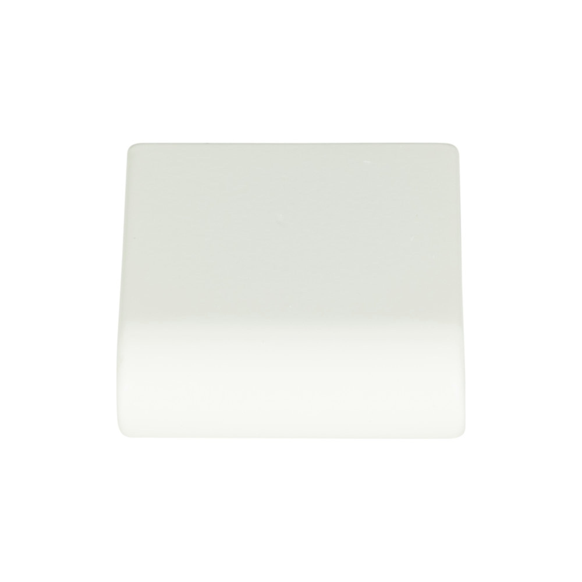 Round Rail Round Knob - High White Gloss