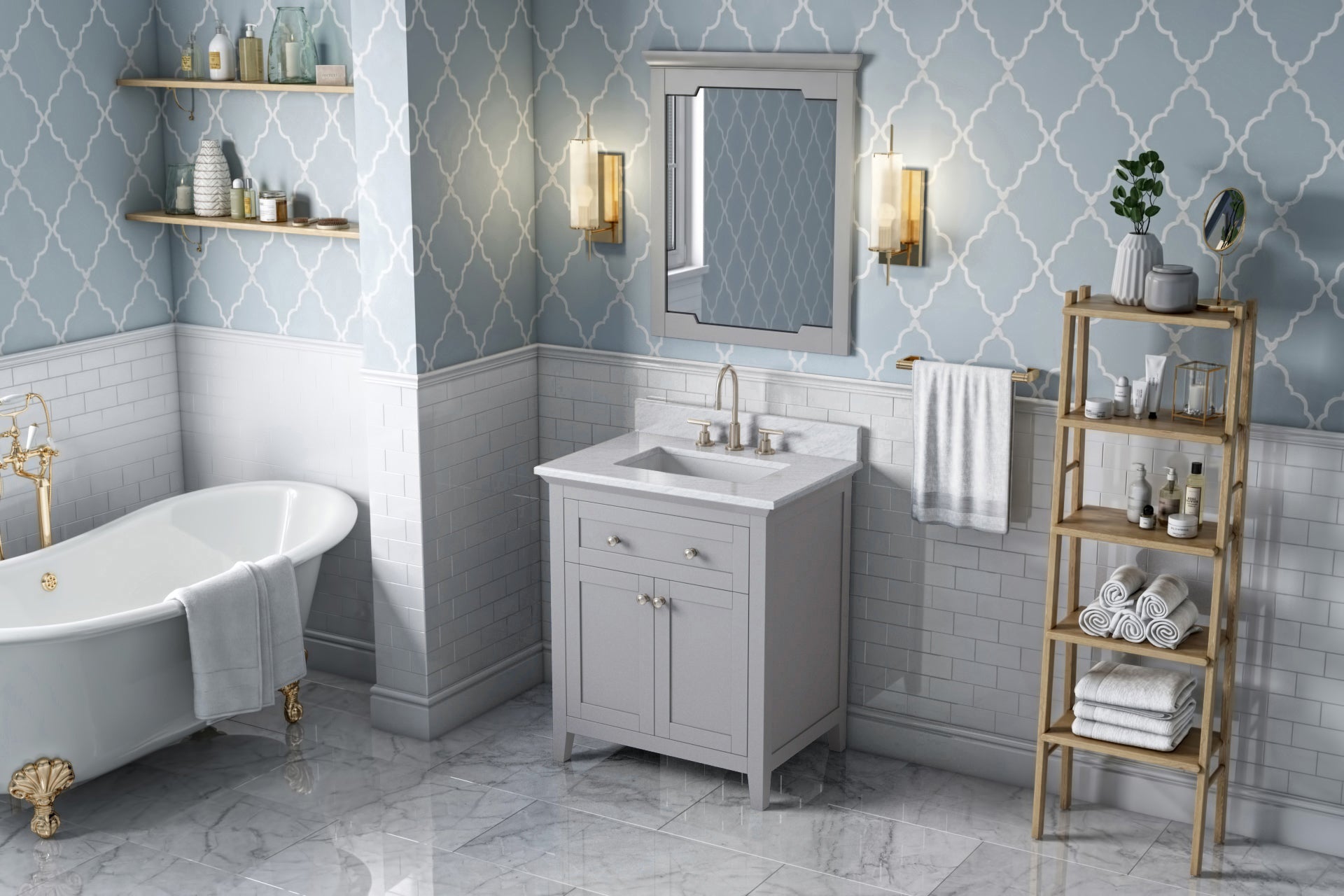30" Chatham Vanity – Grey