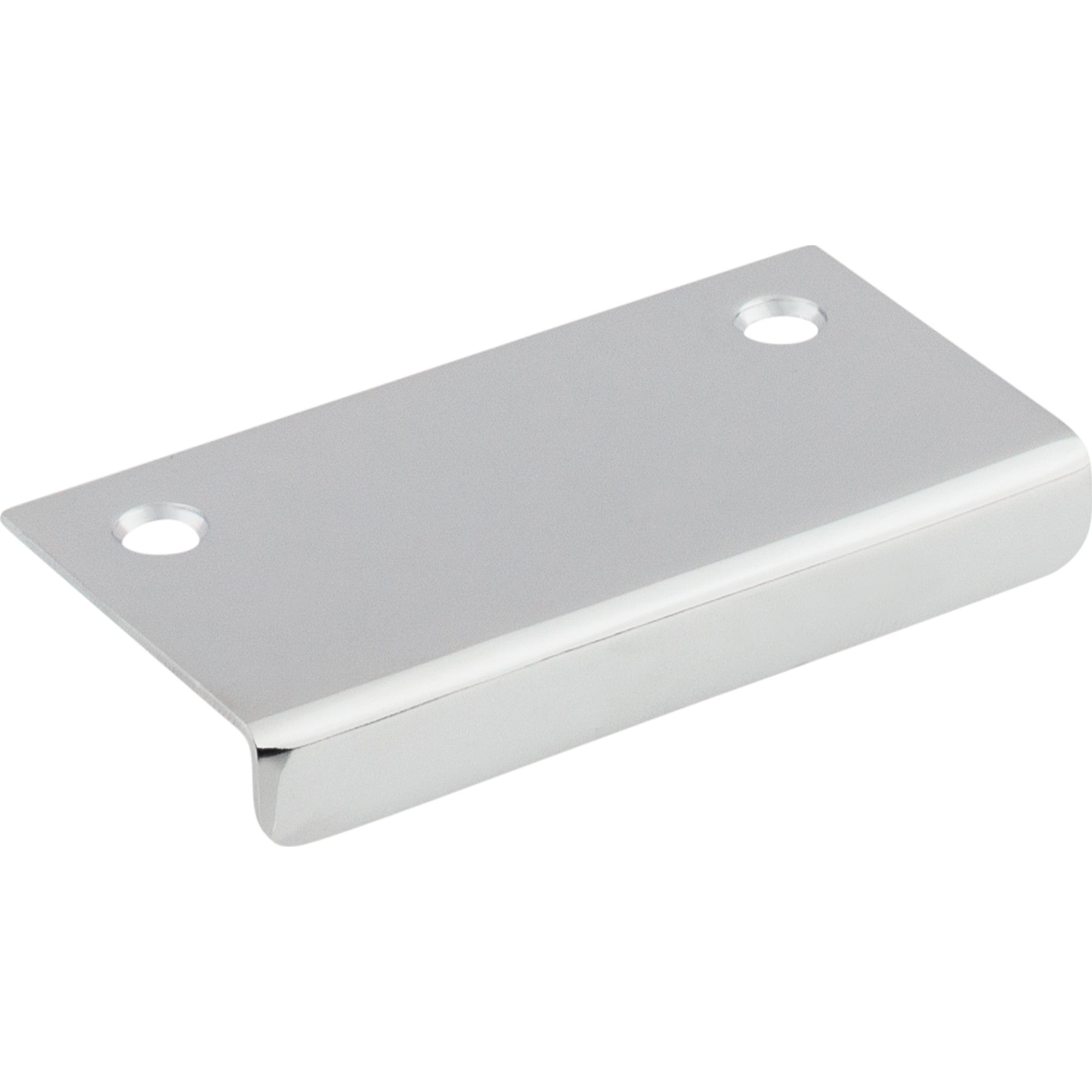 Tab 2 1/4" Center to Center Finger Pull - Polished Chrome