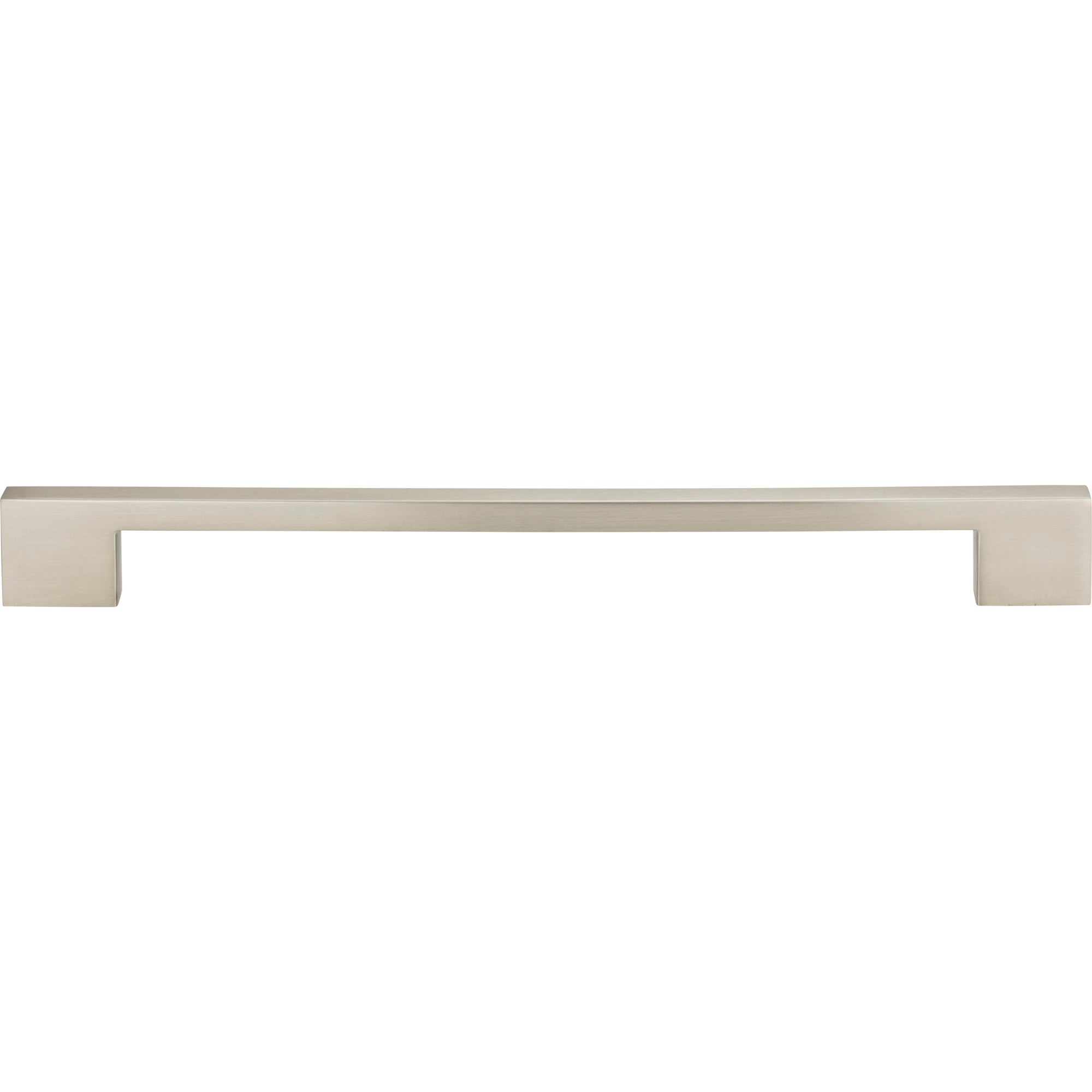 Thin Square Bar Pull - Brushed Nickel