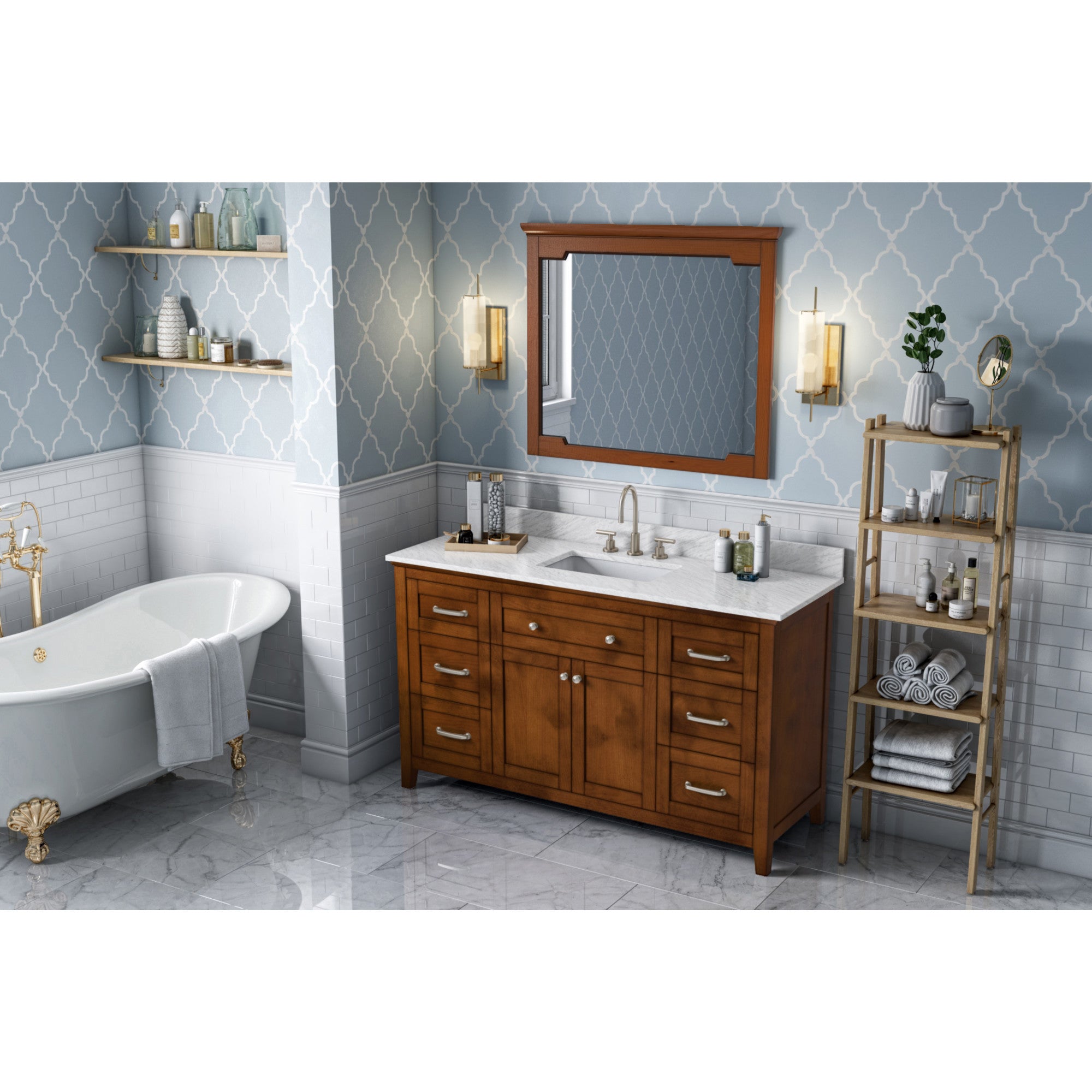 60" Chatham Vanity – Chocolate