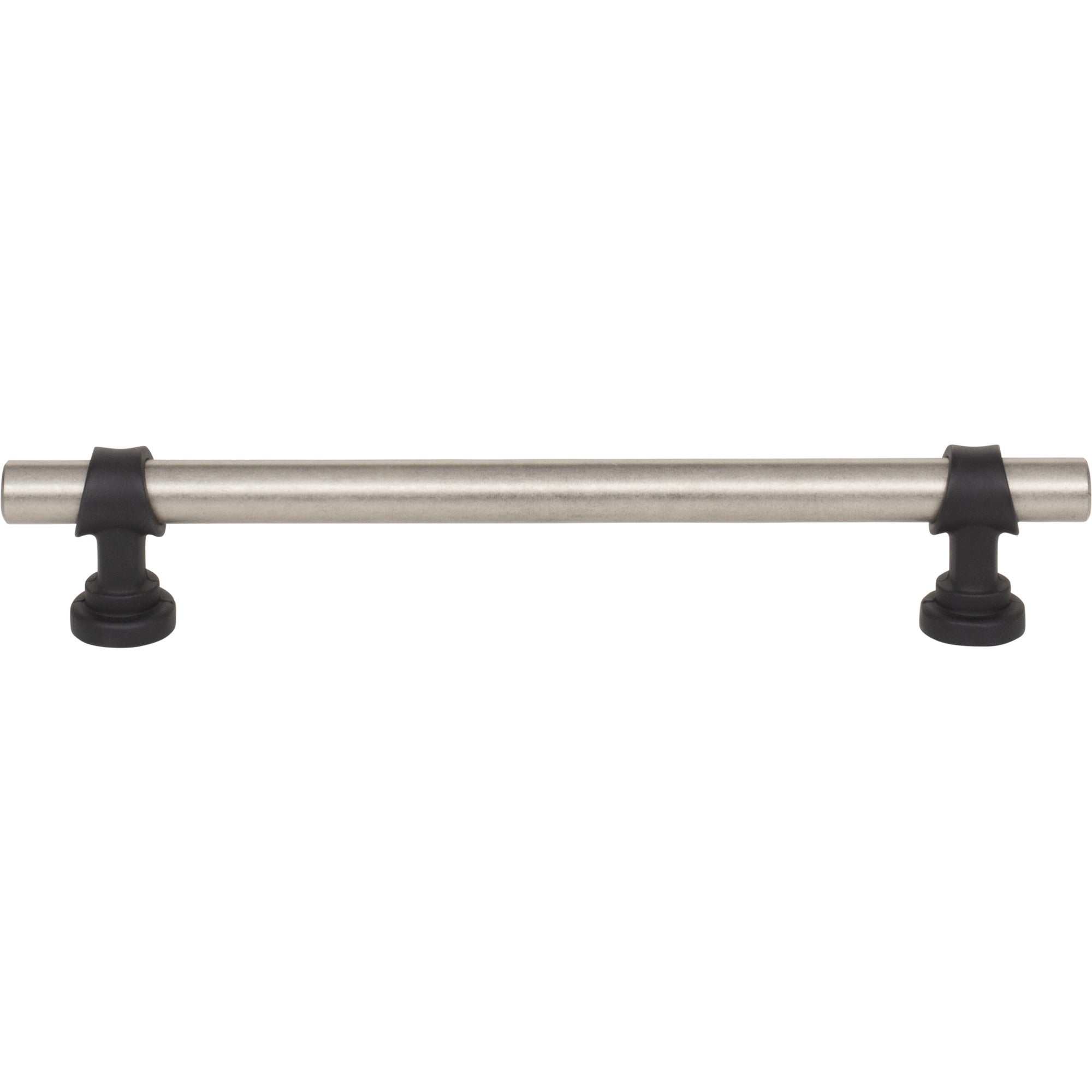 Bit Bar Pull - Pewter Antique and Flat Black