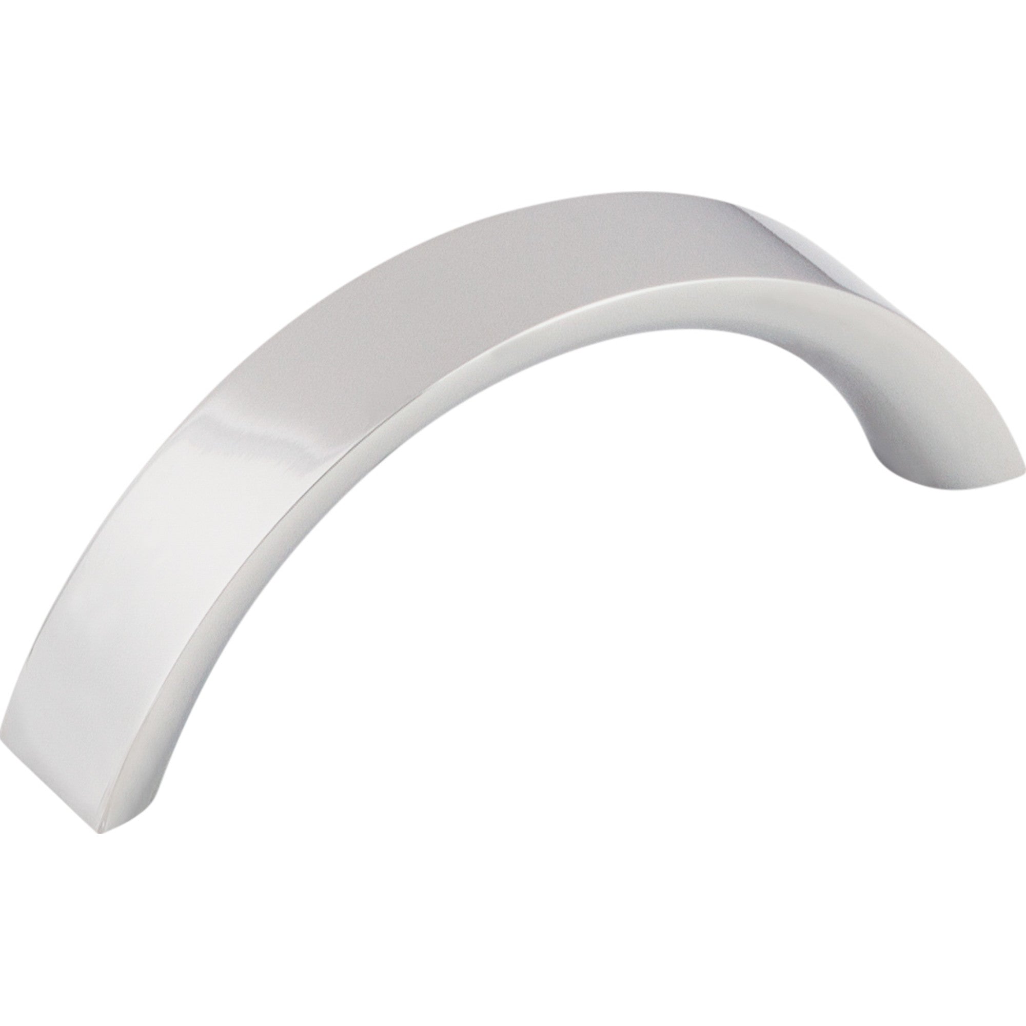 Crescent 3" Center to Center Bar Pull - Polished Chrome