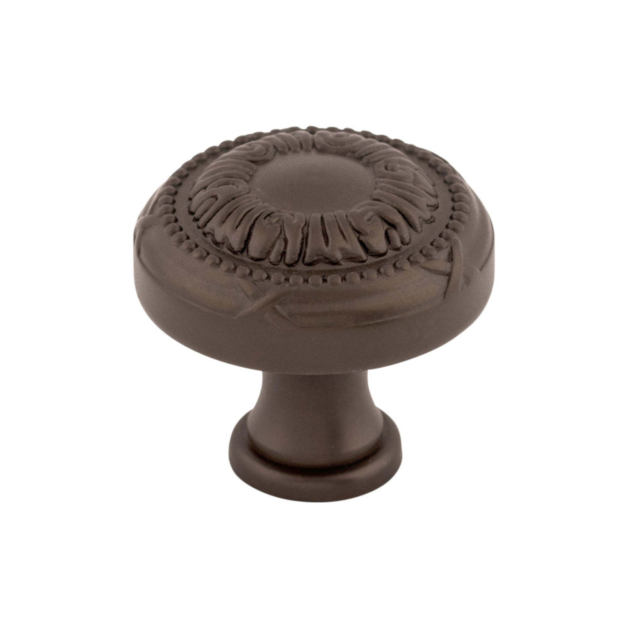 Ribbon Round Knob - Oil Rubbed Bronze