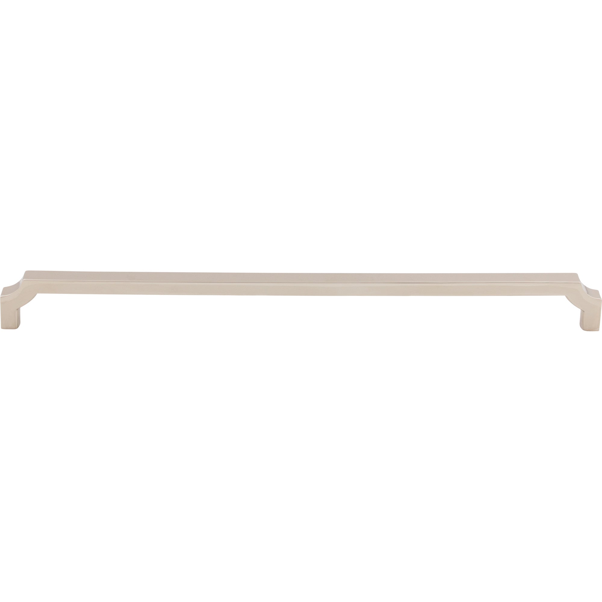 Davenport 12" Center to Center Bar Pull - Polished Nickel