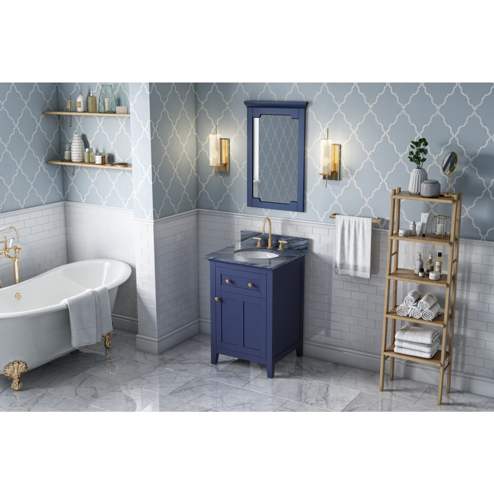 24" Chatham Vanity – Hale Blue