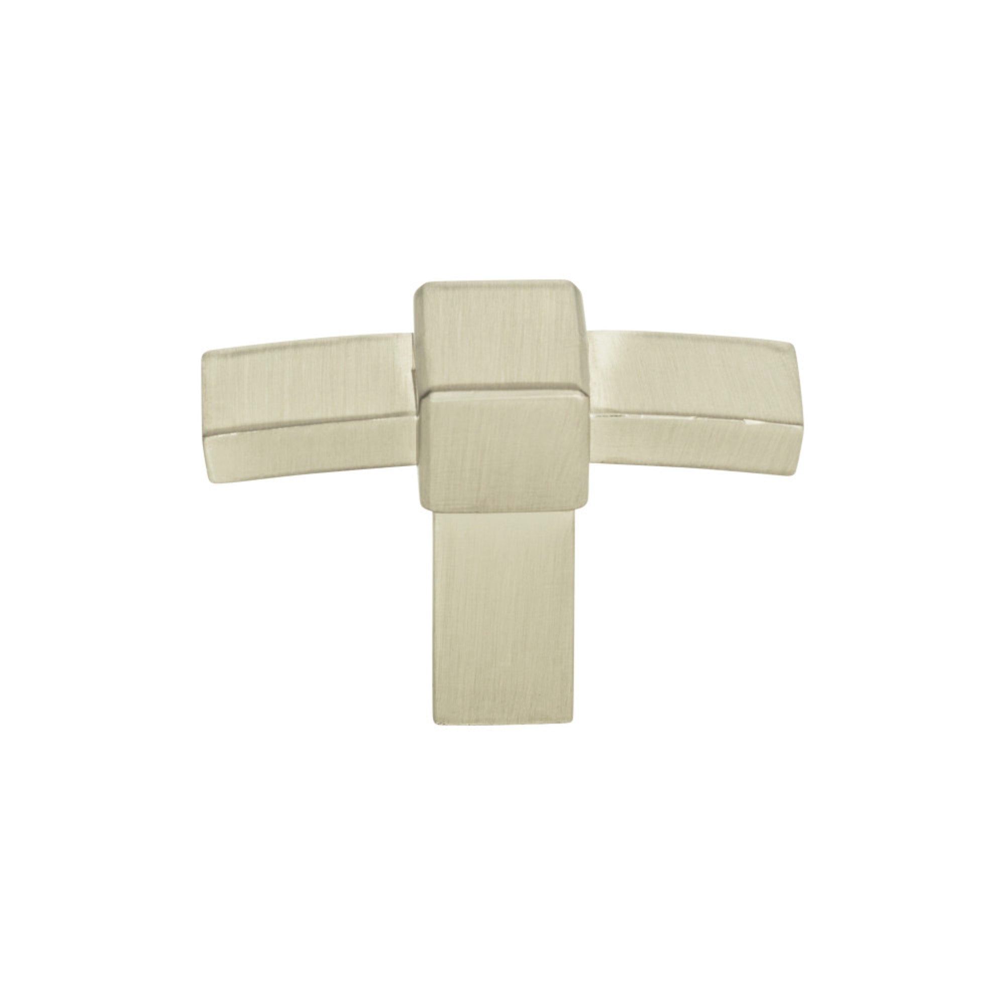 Buckle Up Bar Knob - Brushed Nickel