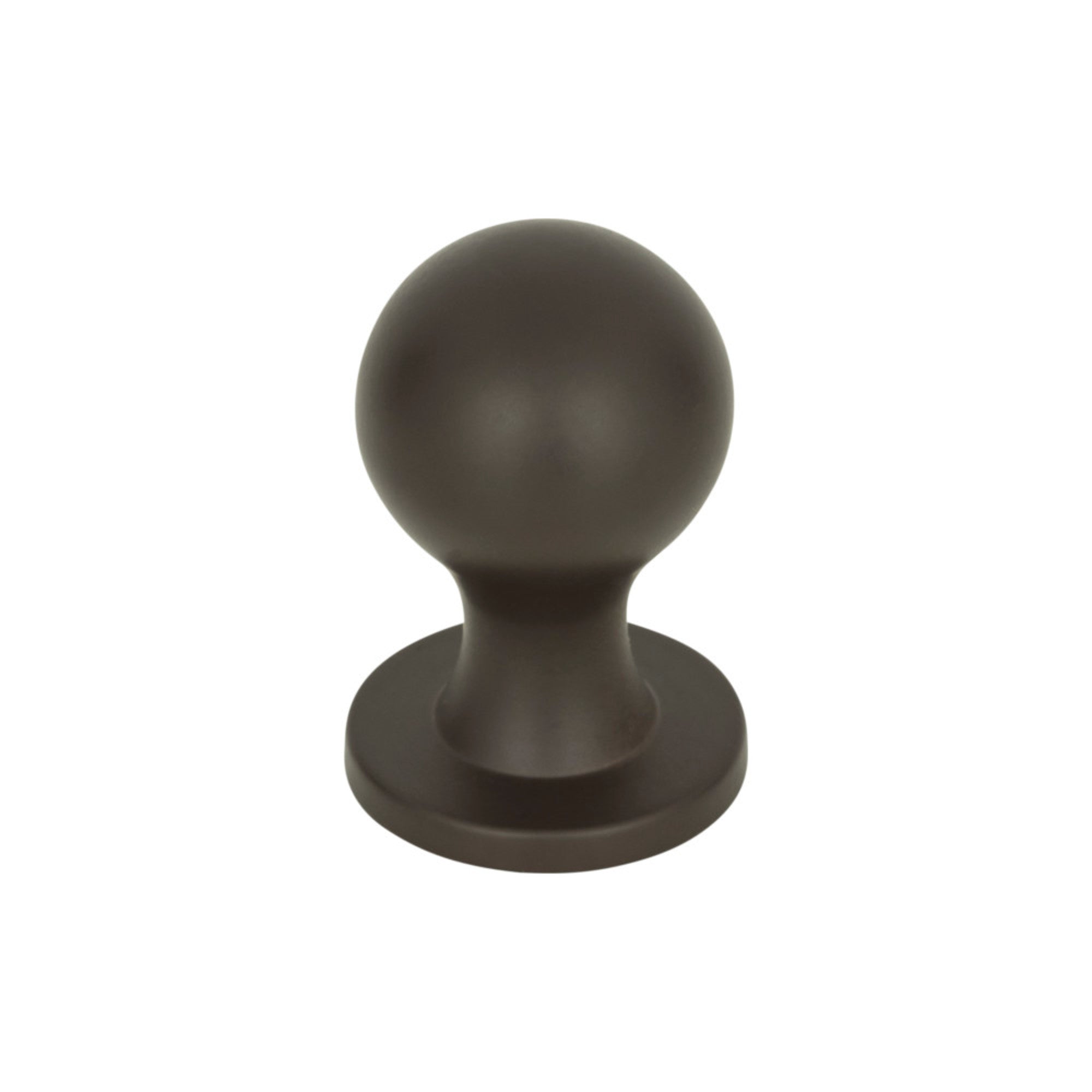 Nipple 3/4" Diameter Round Knob - Aged Bronze