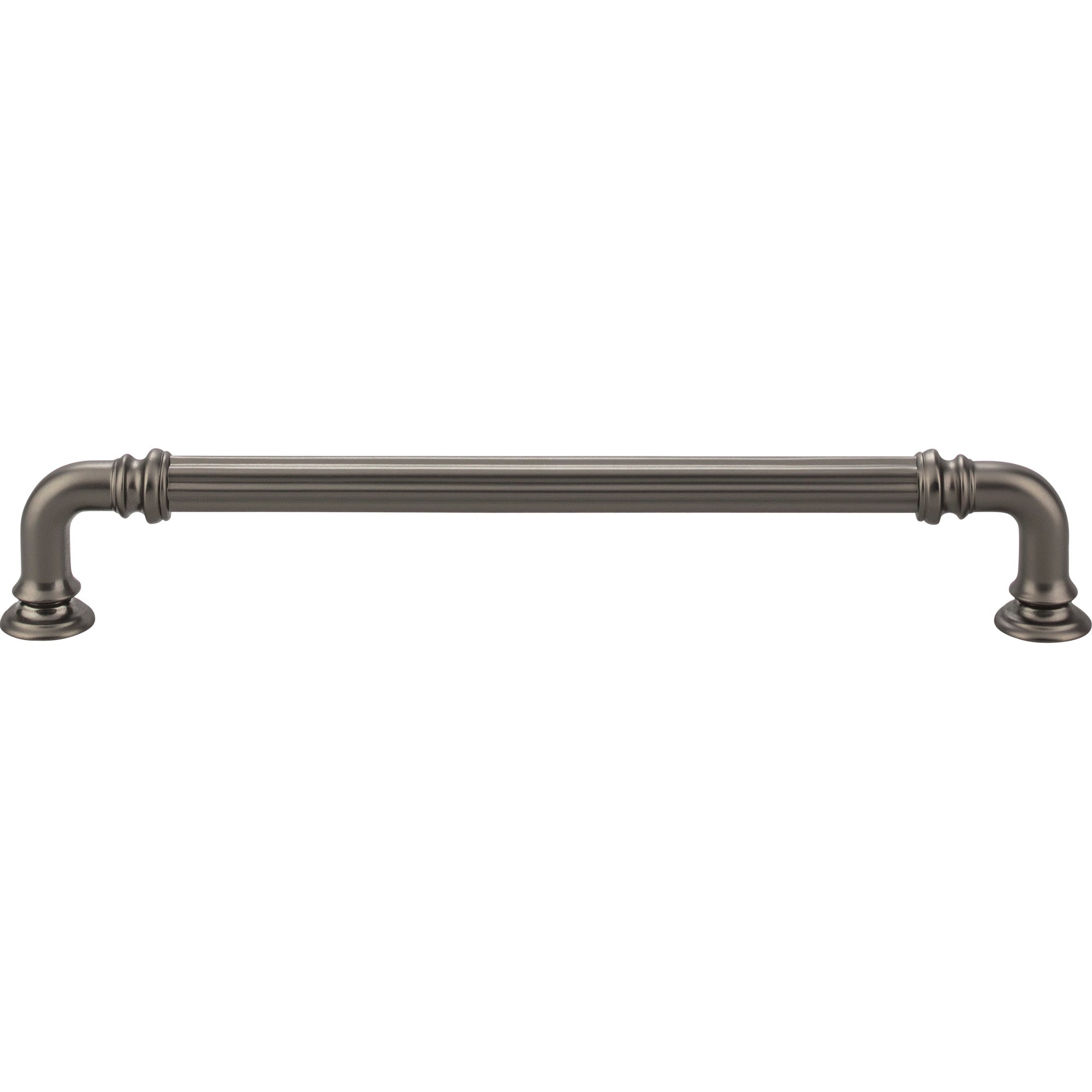 Reeded Bar Pull - Ash Gray