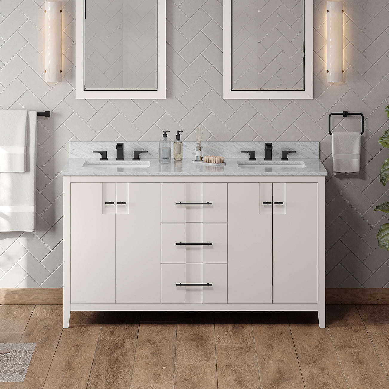 60" Katara Vanity – Double Bowl