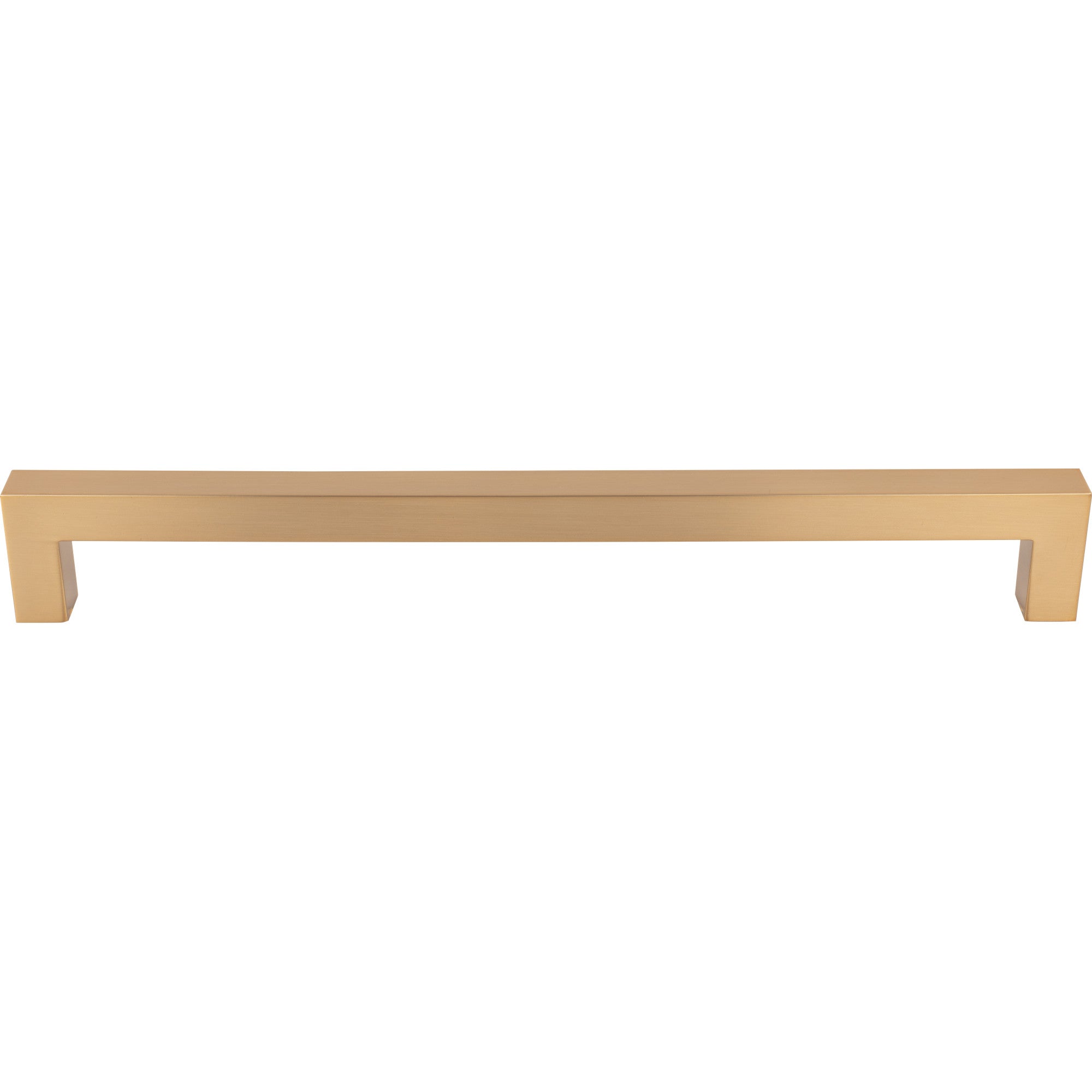 Square Bar 12" Center to Center Appliance Pull - Honey Bronze