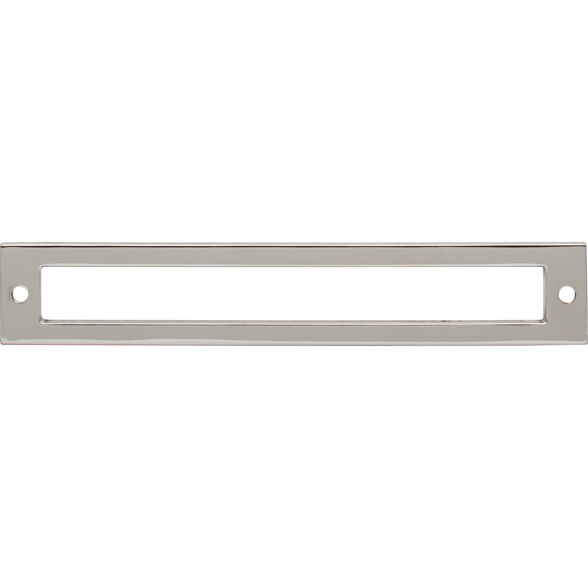 Hollin 6 5/16" Center to Center Pull Backplate - Polished Nickel