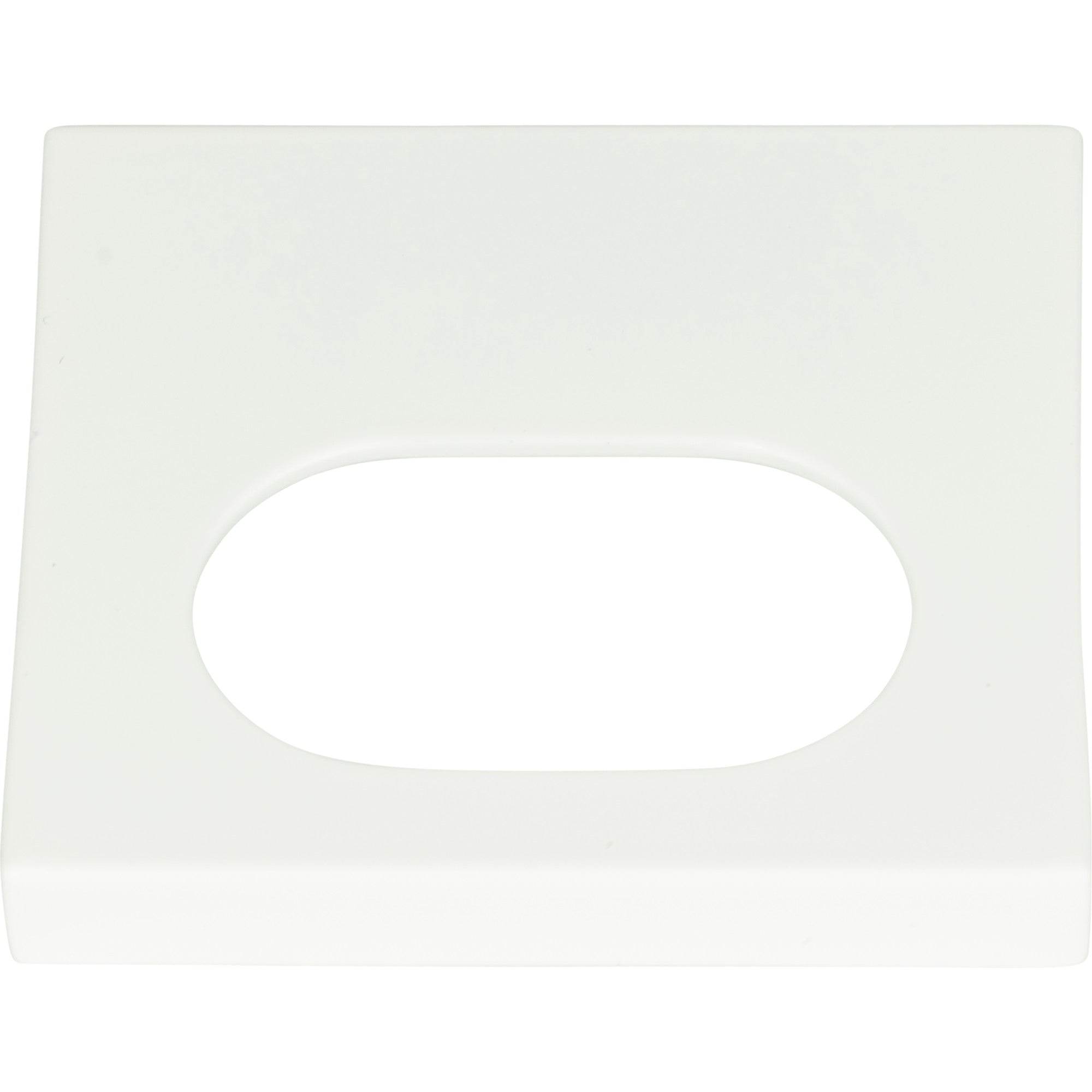 Modern Square Finger Pull - High White Gloss