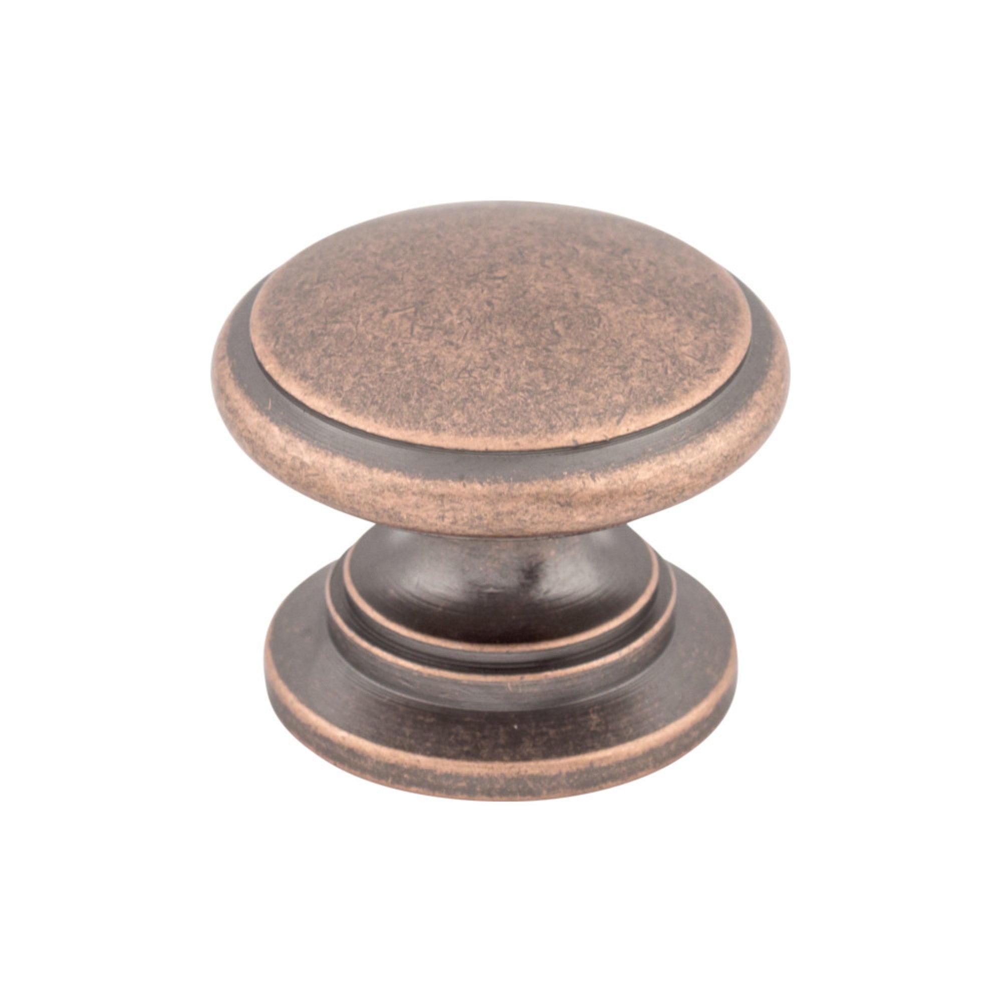 Ray Round Knob - Antique Copper
