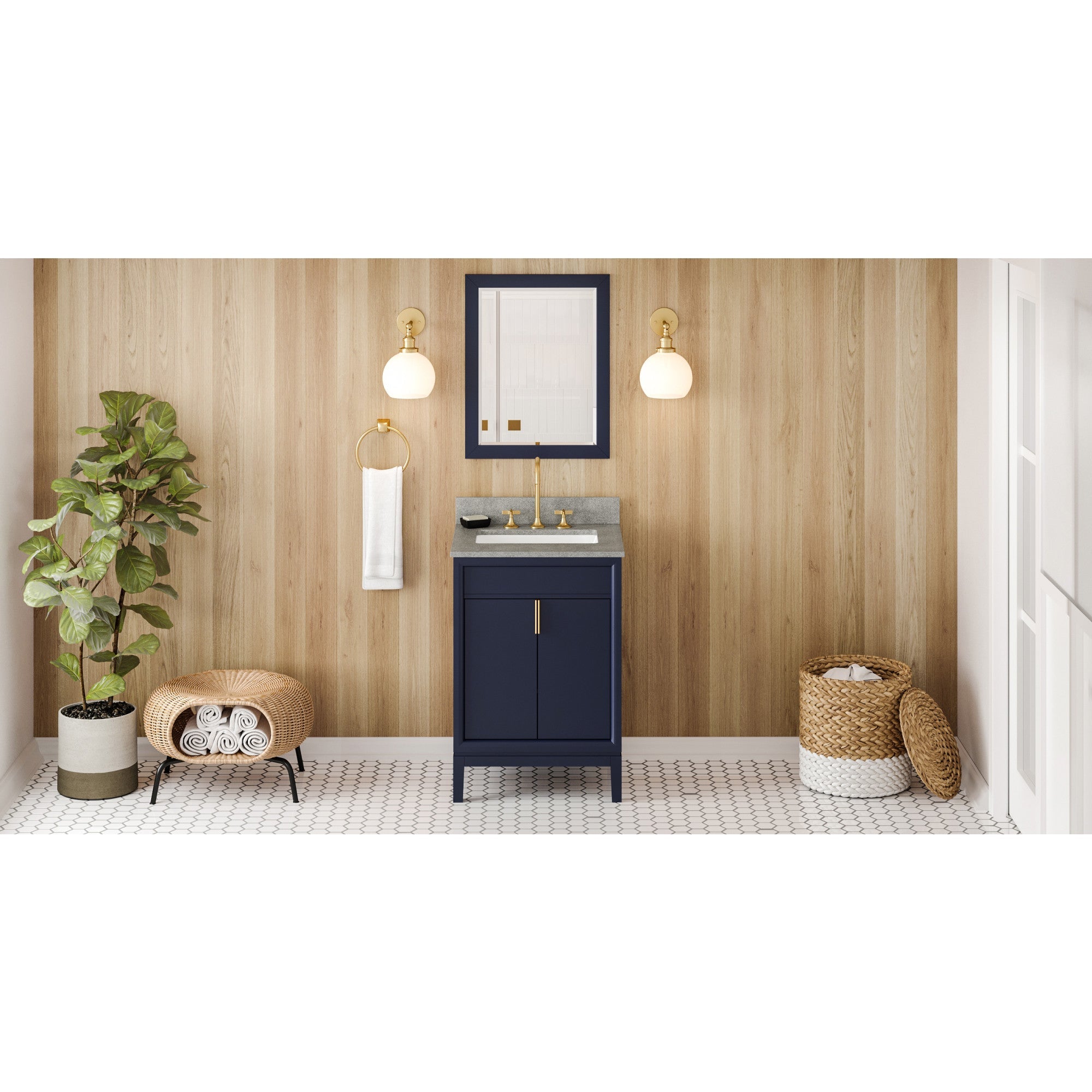 24" Theodora Vanity – Hale Blue