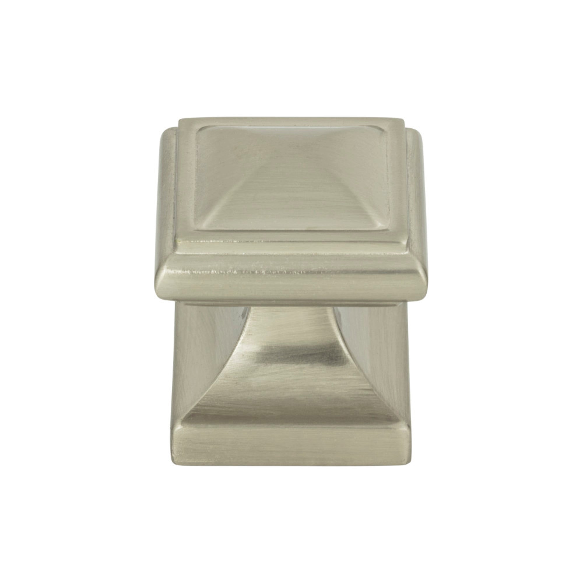 Wadsworth Square Knob - Brushed Nickel
