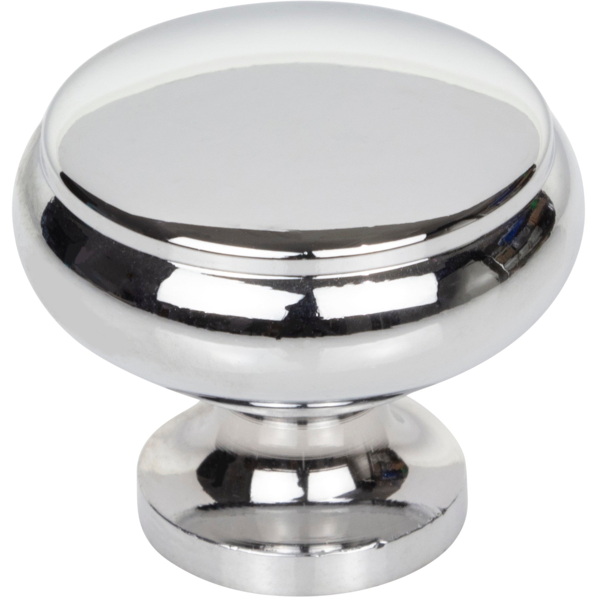 Cumberland 1 1/4" Diameter Round Knob - Polished Chrome