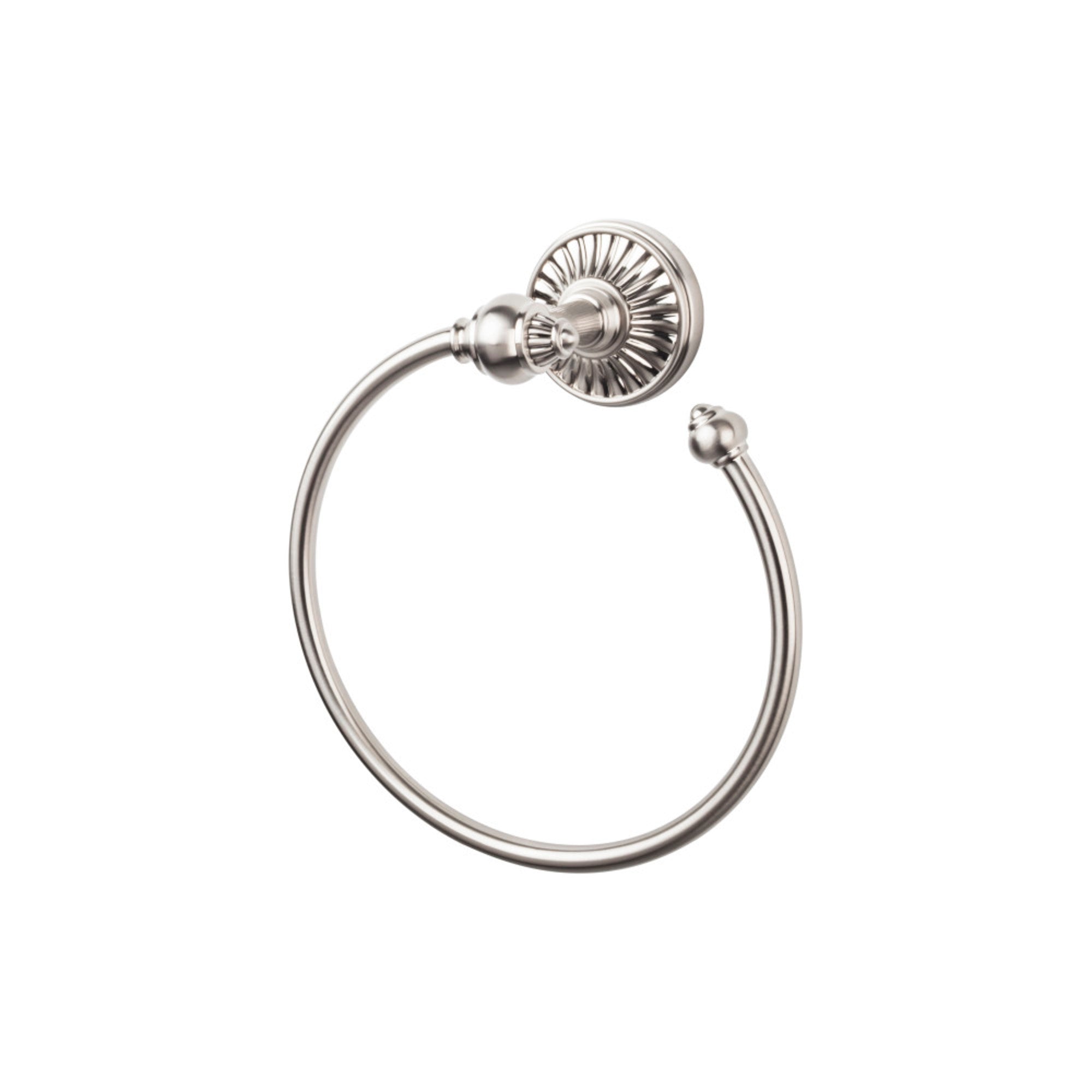 TOP BATH (R) Tuscany Bath  Towel Ring - Brushed Satin Nickel